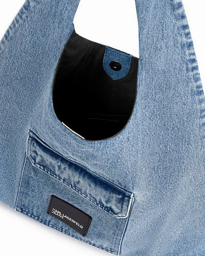 Monogram Canvas Denim Shoulder Bag Gallery