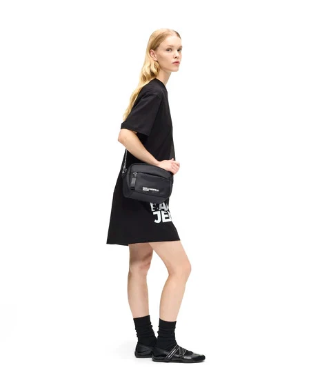 Zipped Pocket Nylon Camera Crossbody Bag Gallery