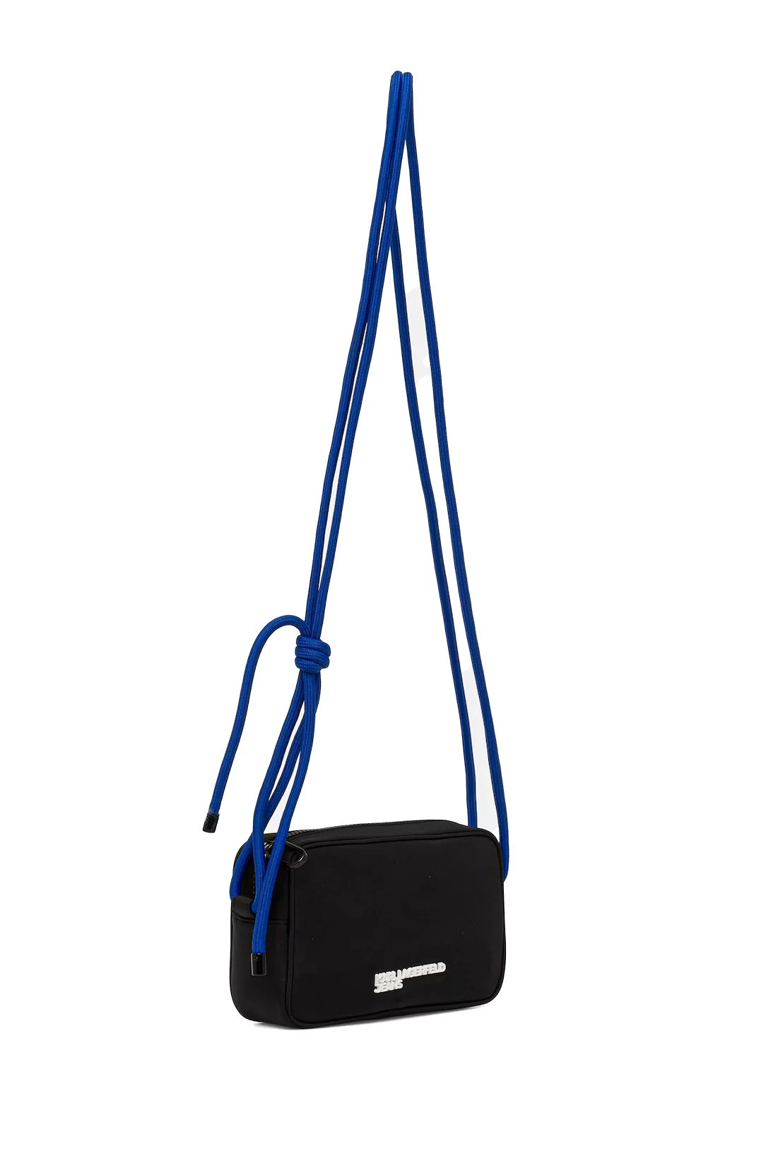 Nylon Crossbody Bag With Colored Rope Strap Gallery