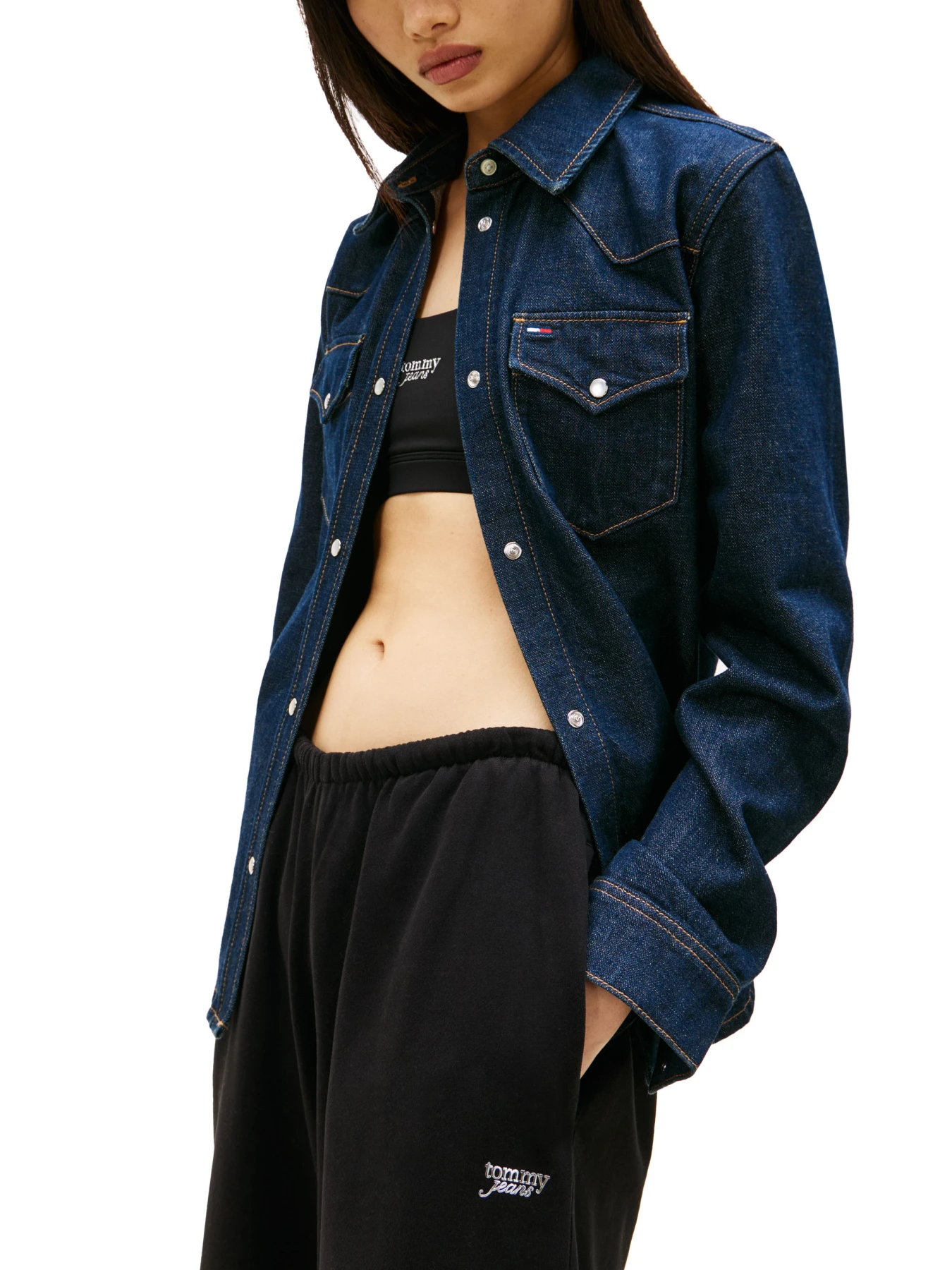 Script Logo Wide Leg Joggers Gallery