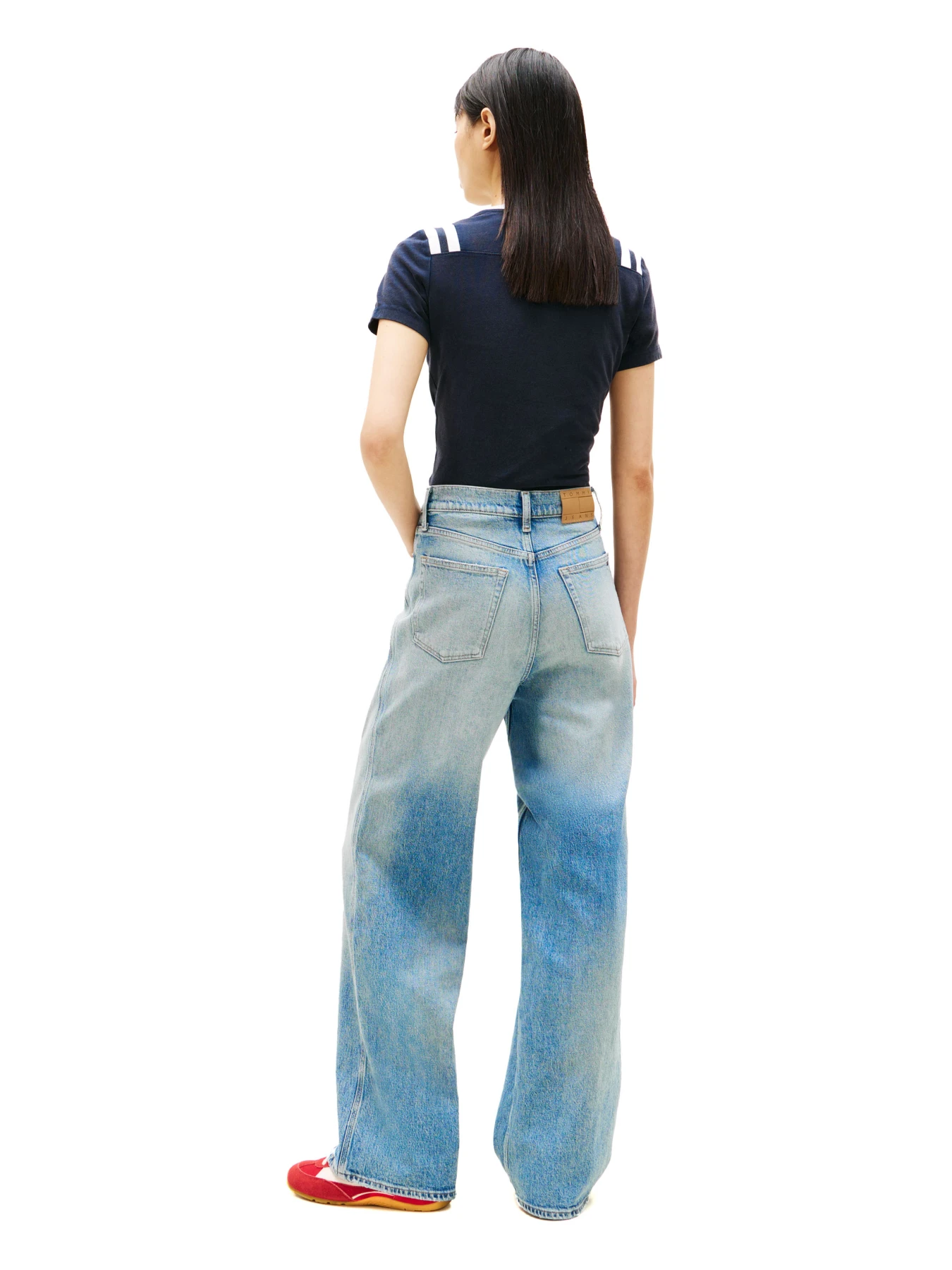Claire High Rise Wide Leg Jeans Gallery