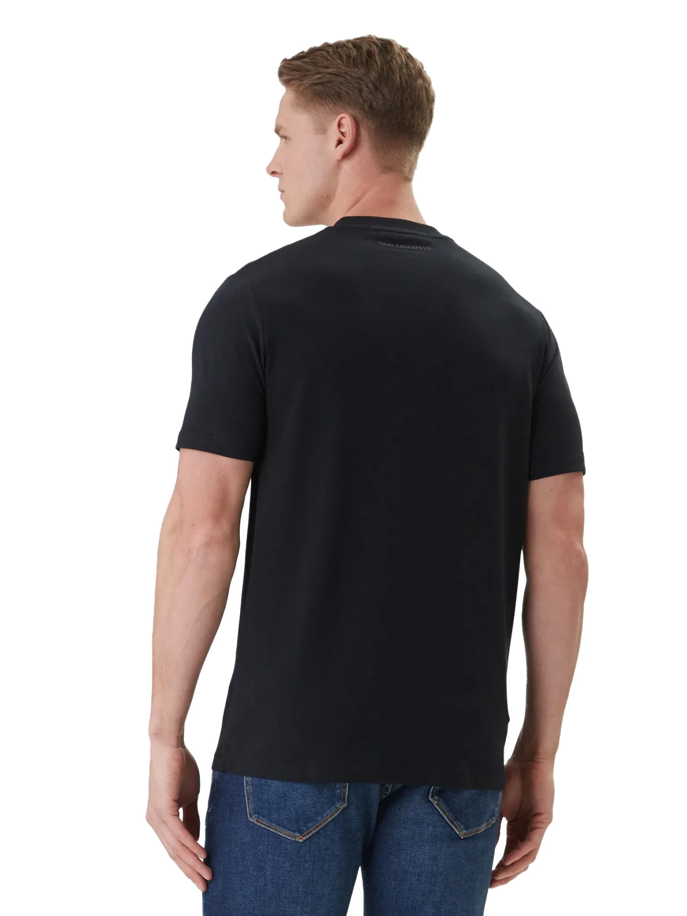 Loose Fit T - Shirtwith Tonal Ikonik Karl Profile Gallery