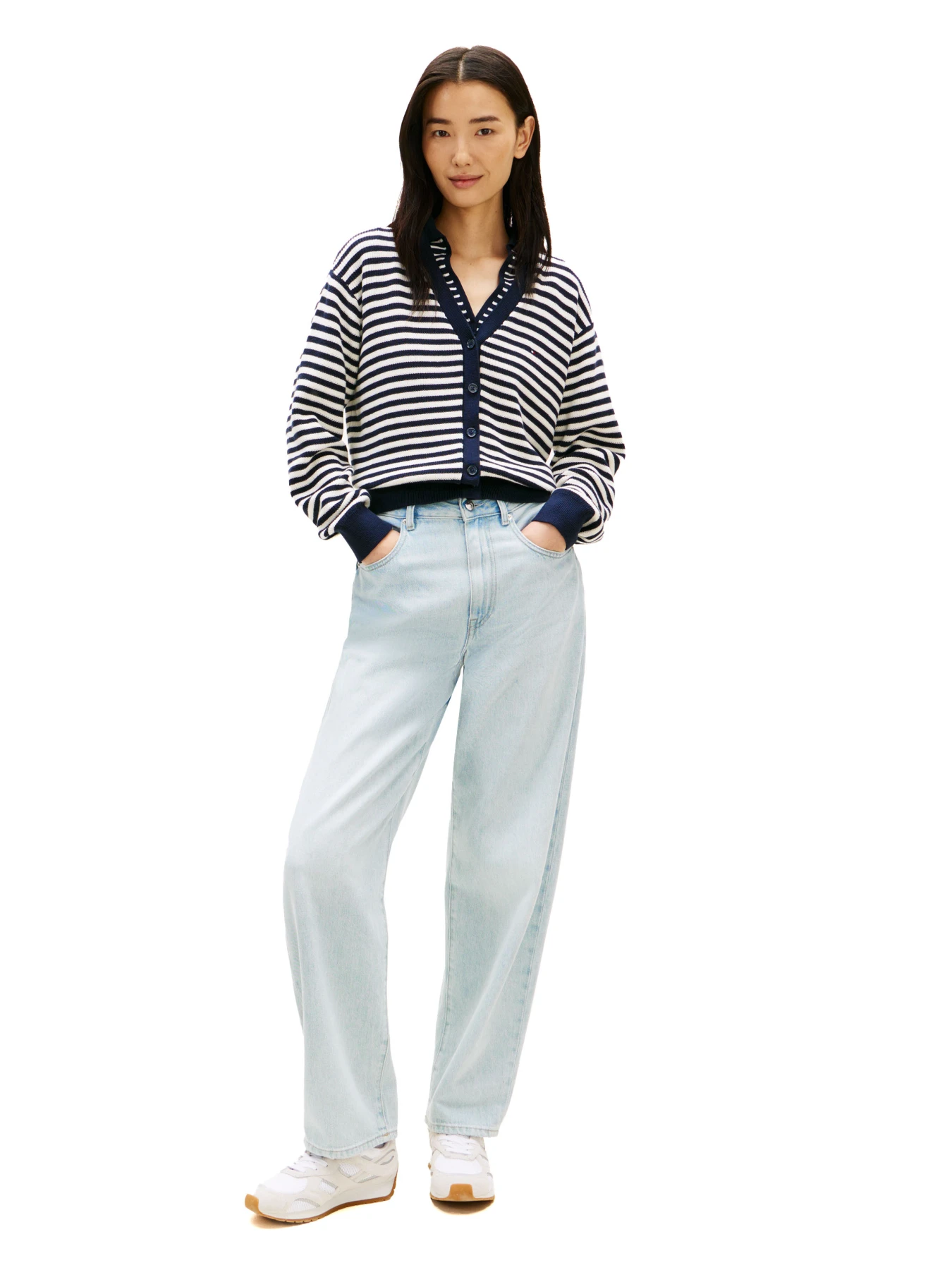 Mid-Rise Barrel Jeans  Gallery