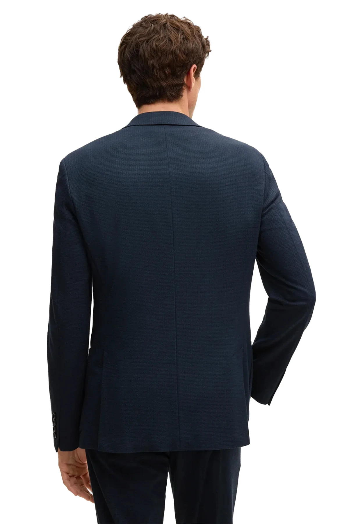 Slim Fit Classic Lapel Single Breasted Blazer Gallery