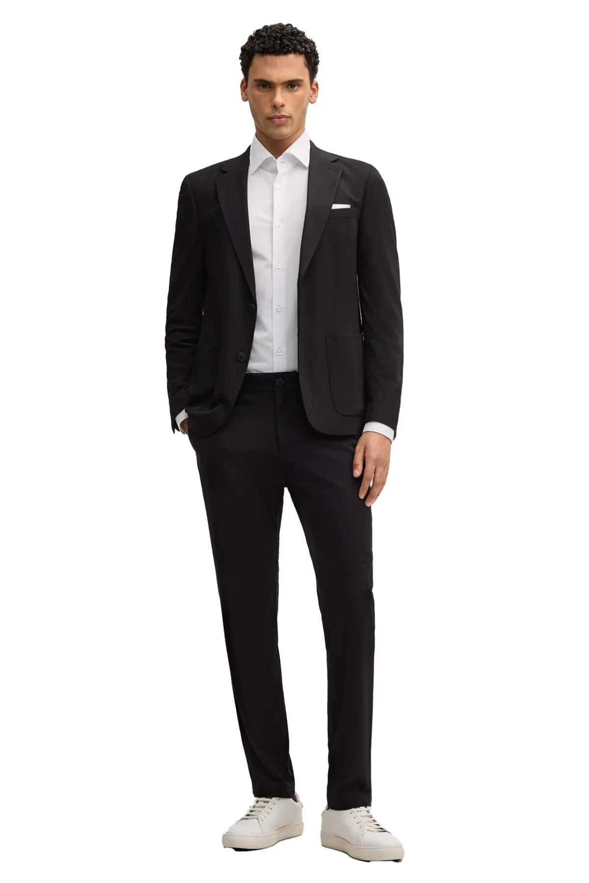 Slim Fit Suit Modular Blazer with Classic Lapel Gallery