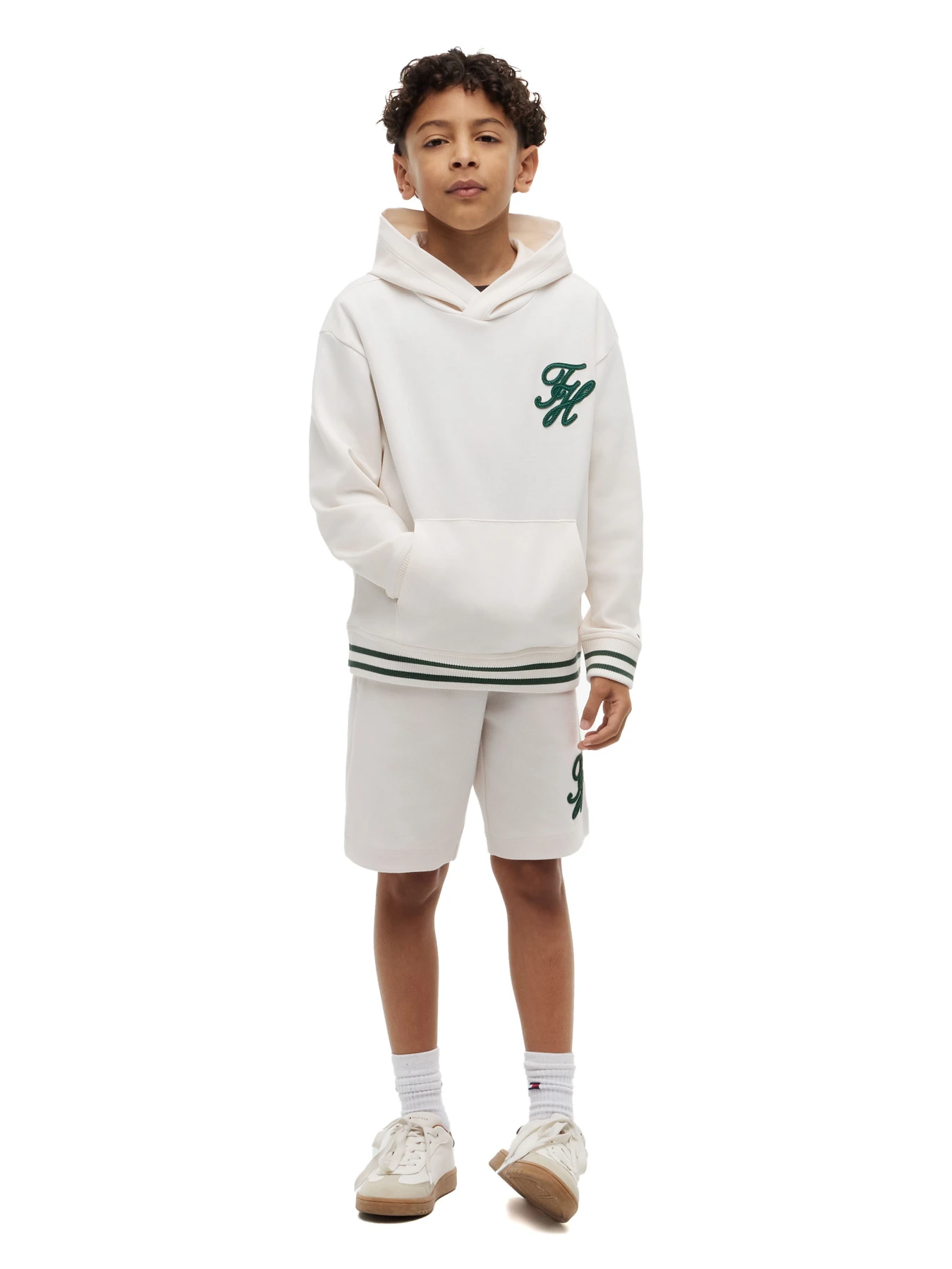 Kids Boys Varsity Monogram Hoodie Gallery