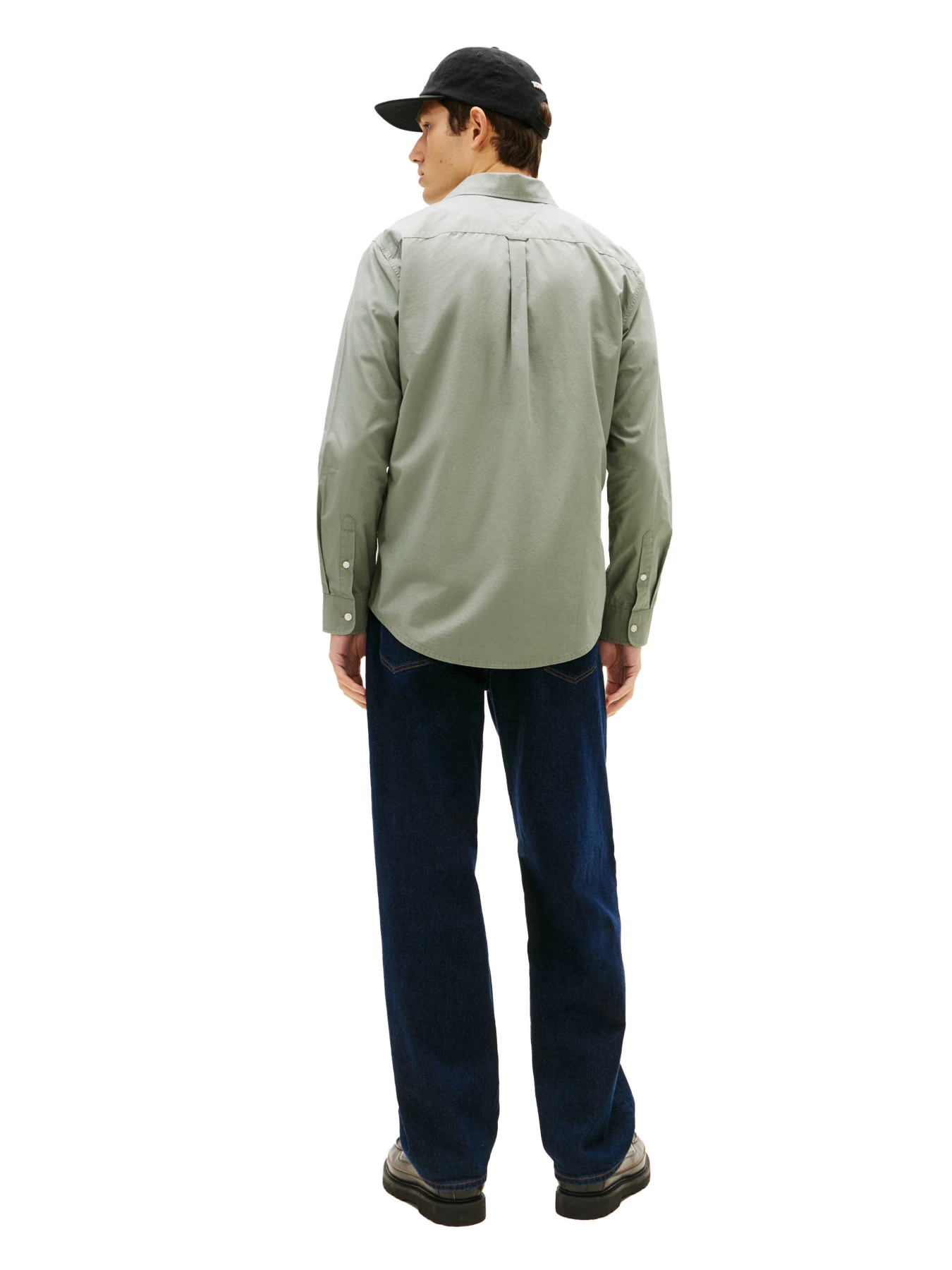 TH Flex Long Sleeve Regular Fit Poplin Shirt Gallery