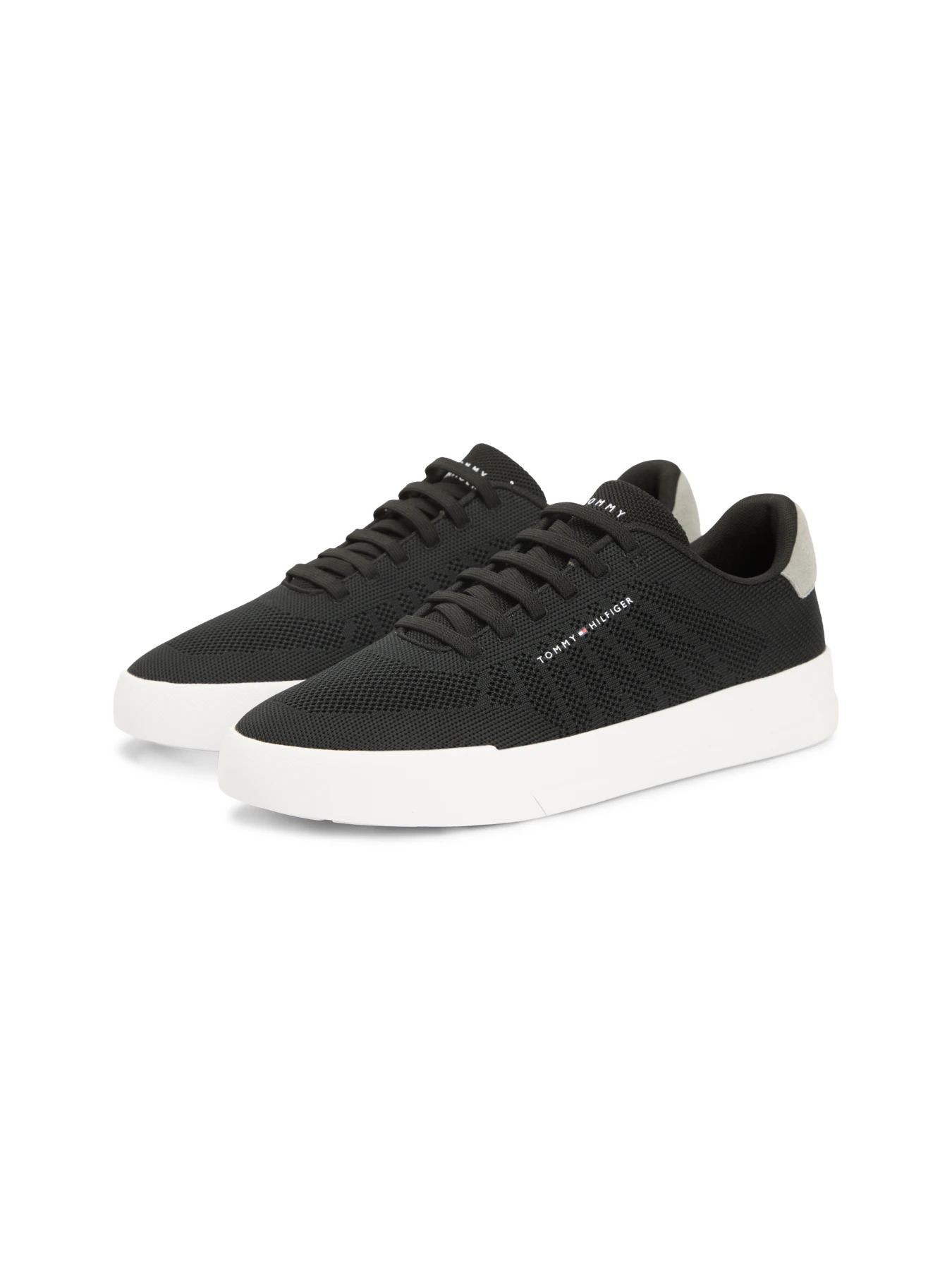 Logo Knit Court Sneakers Gallery