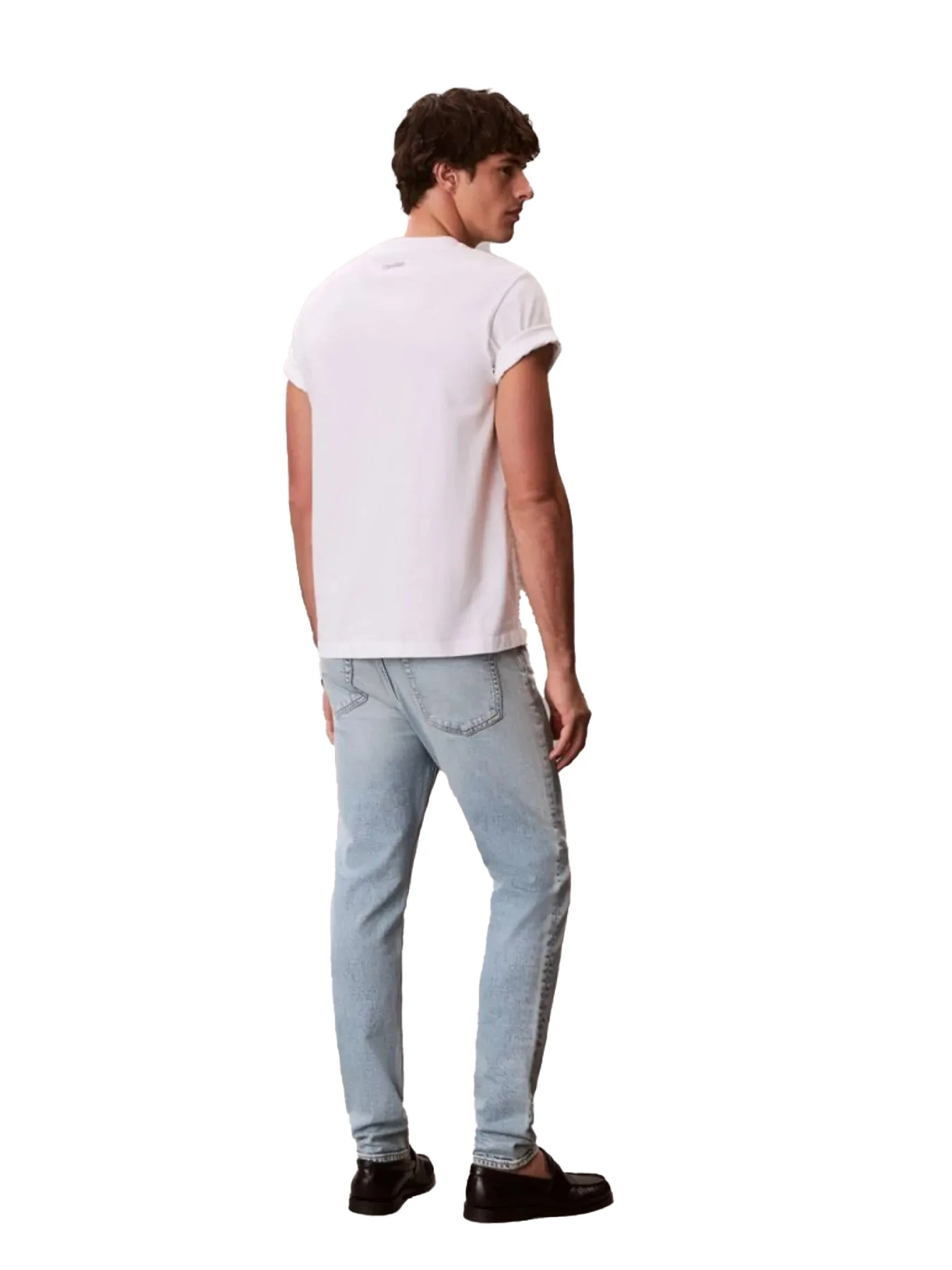 Stretch Denim Slim Leg Jeans Gallery
