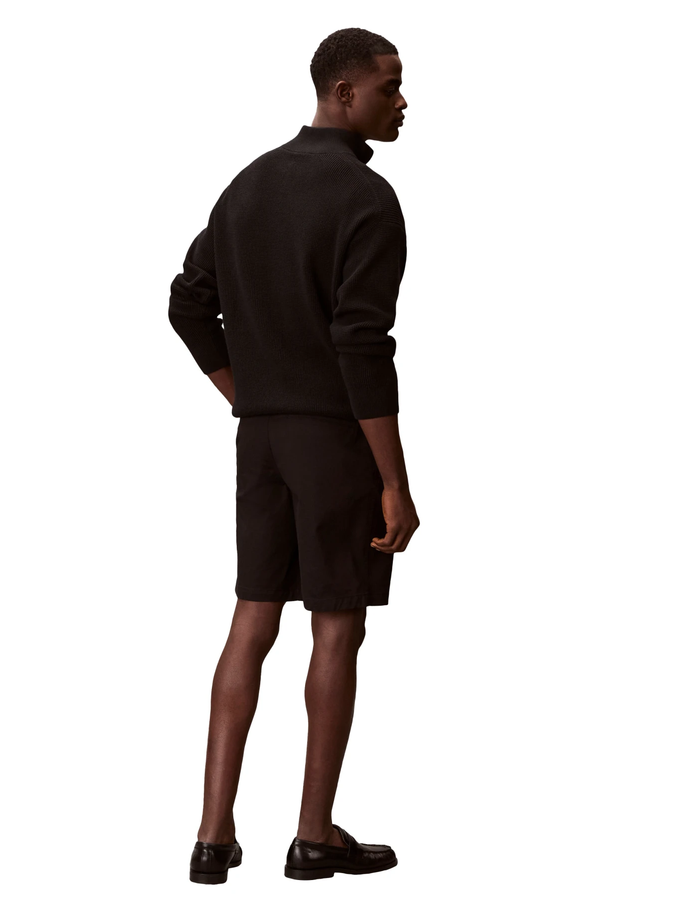 Stretch Cotton Twill Chino Shorts Gallery