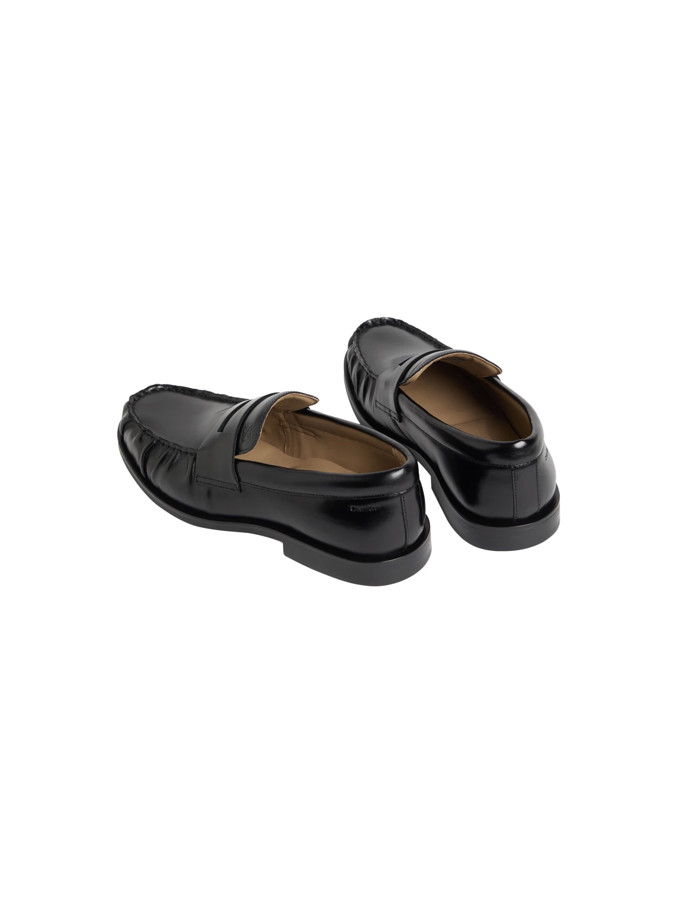 Polished Leather Penny Loafers Gallery