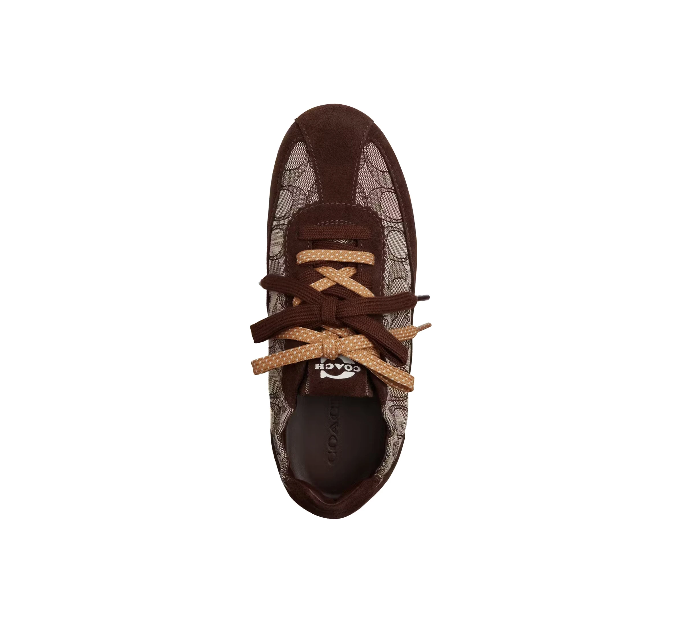 Signature Jacquard Suede Soft Retro Sneakers Gallery