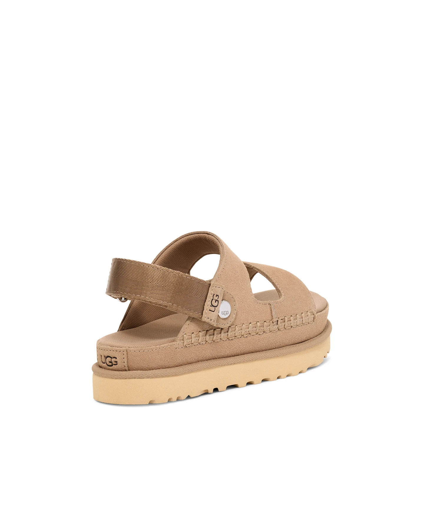 Goldenstar Glide Suede Double Straps Sandals Gallery