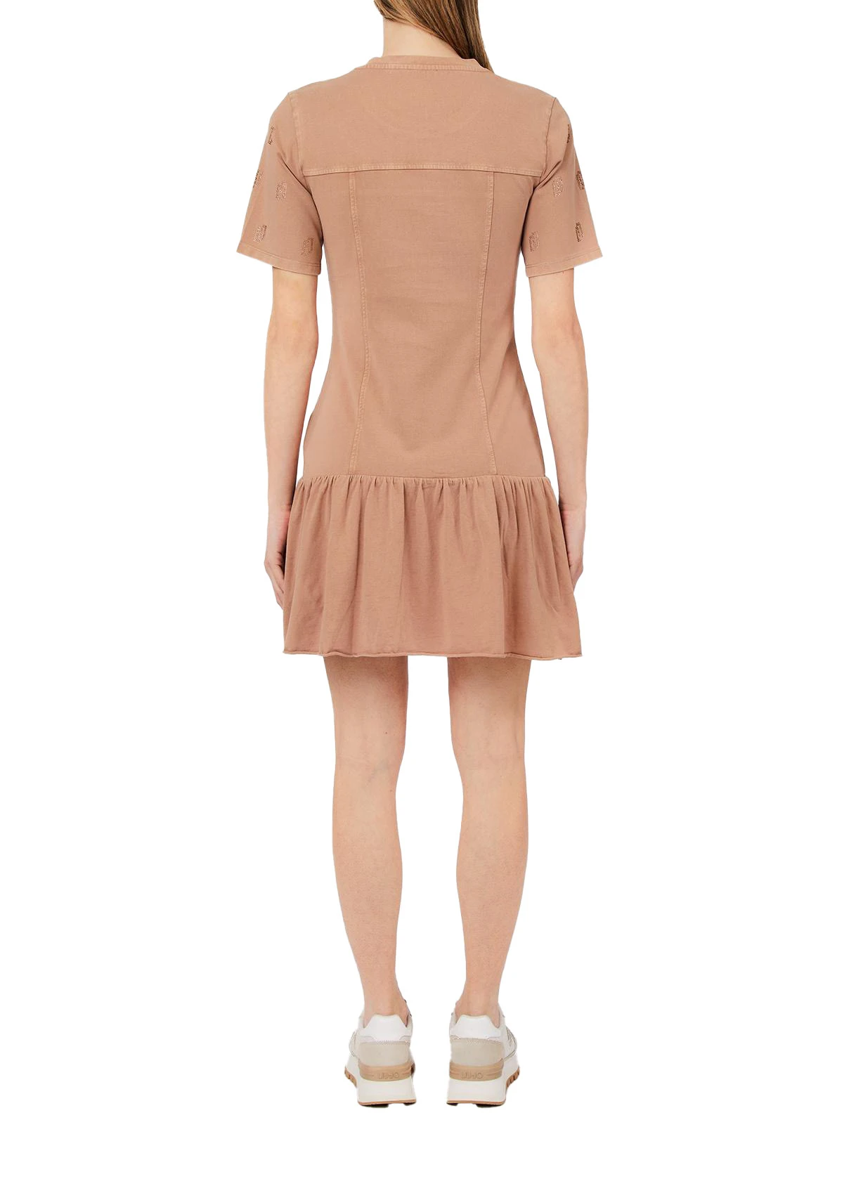 Drop-Waist T-Shirt Short Sleeve Dress Gallery