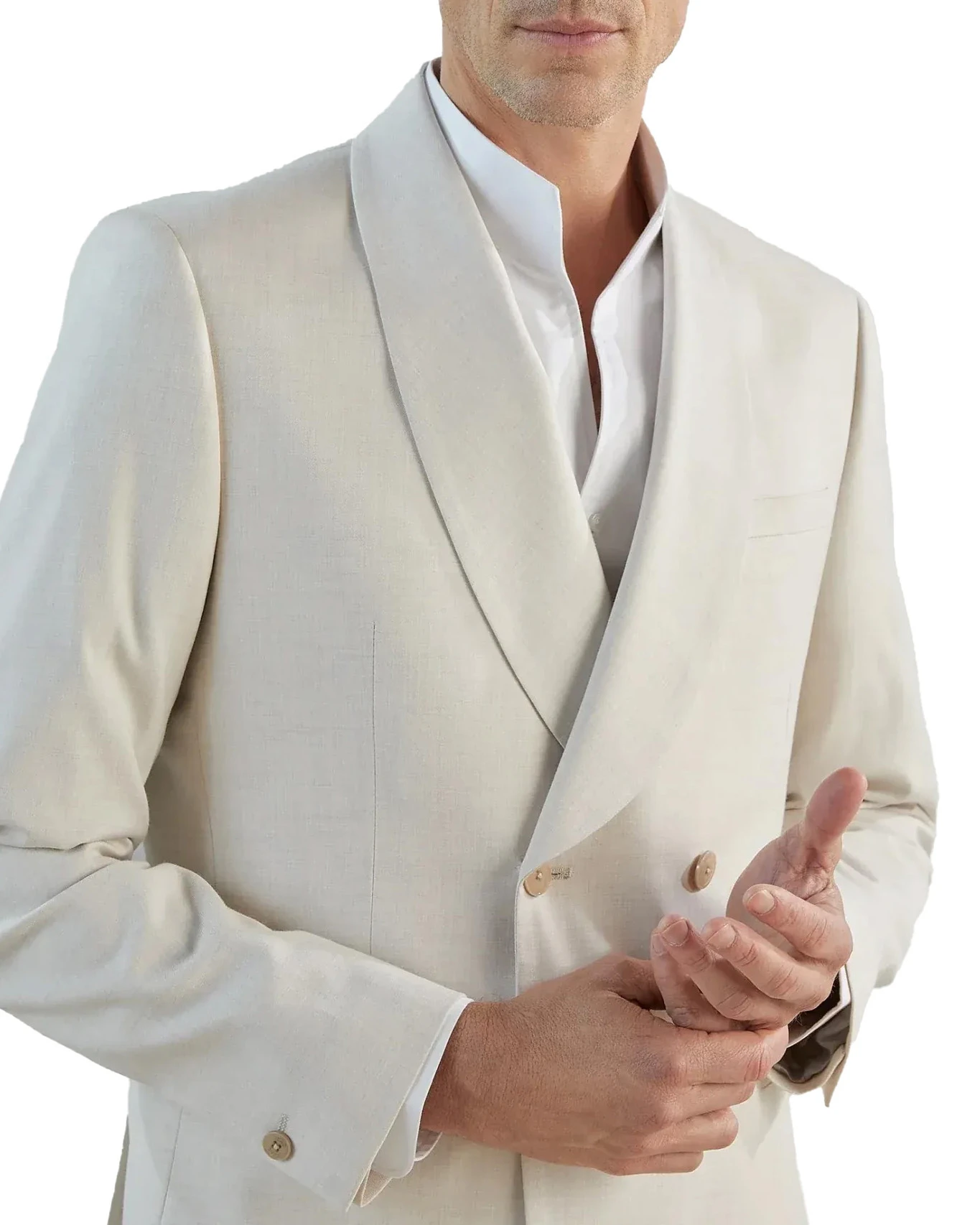 4 Button Double-Breasted Suit Gallery