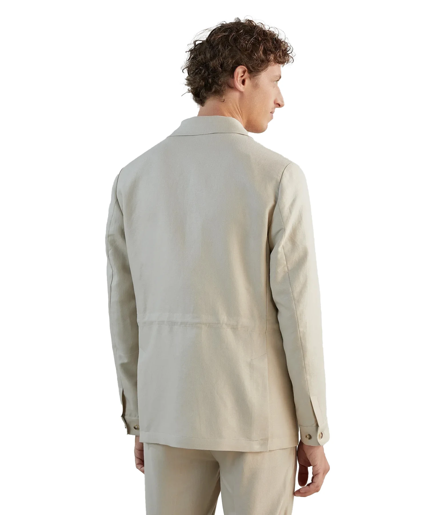 Casual Safari Jacket with Shirt Collar Gallery