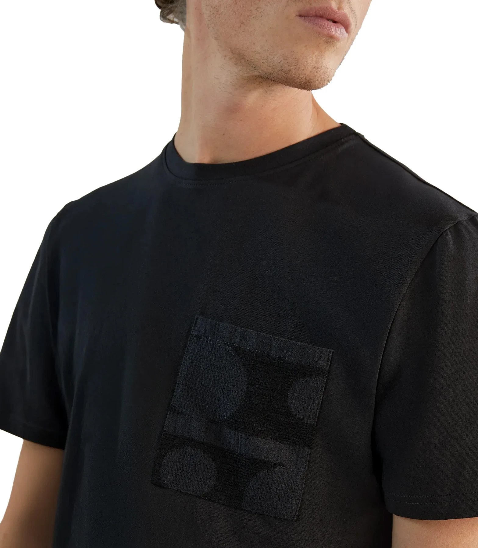 Short-Sleeved Crew Neck T-Shirt Gallery