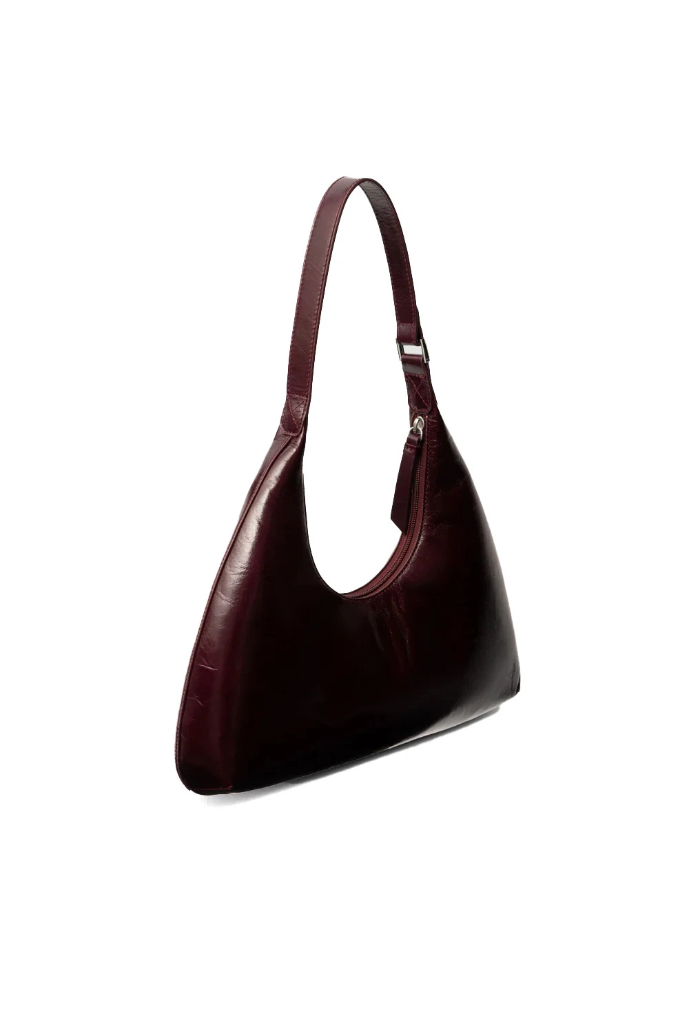 Patent Leather Slouchy Hobo Shoulder Bag Gallery