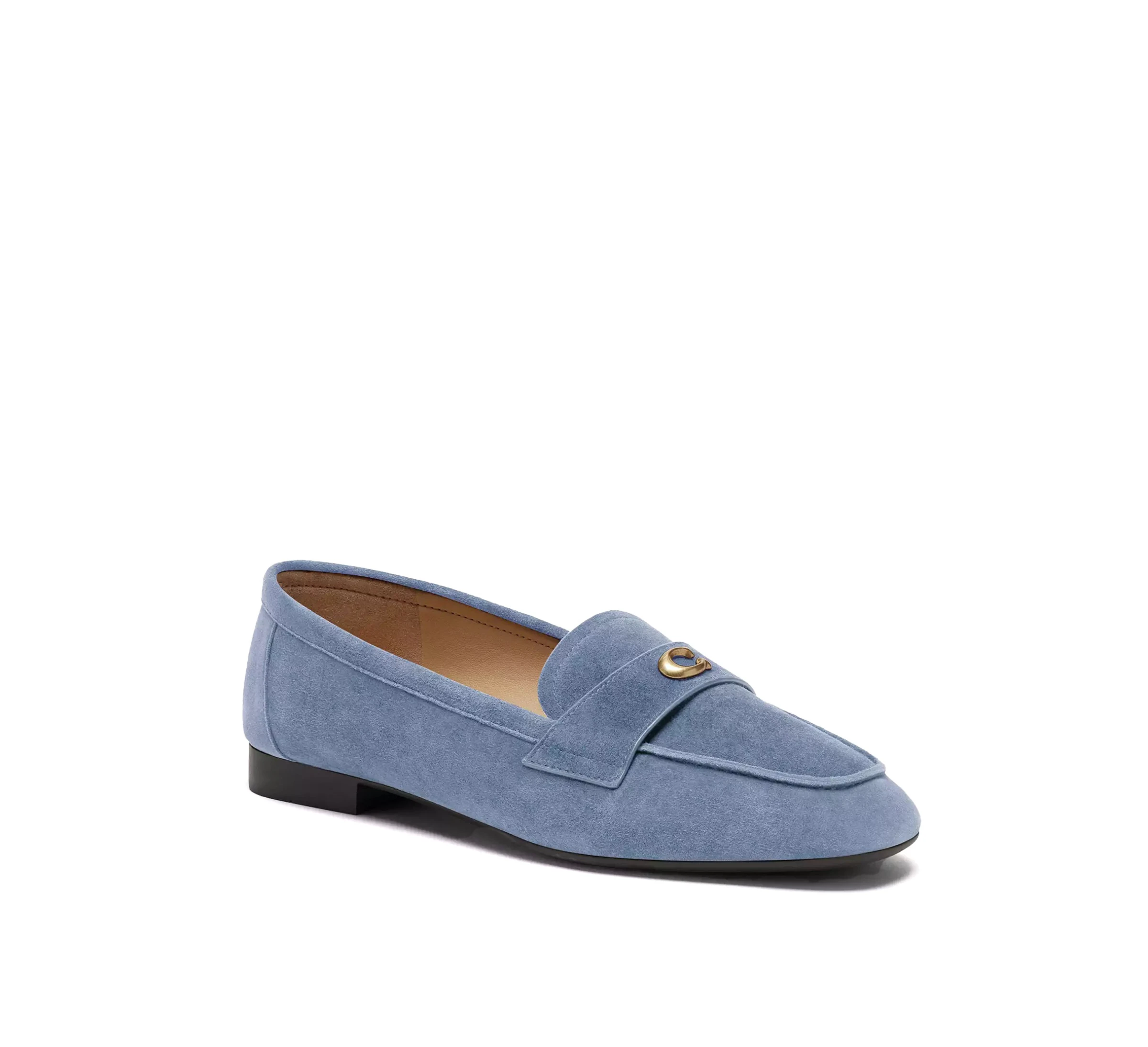 Premium Suede Almond-Toe Sculpted C Loafers Gallery