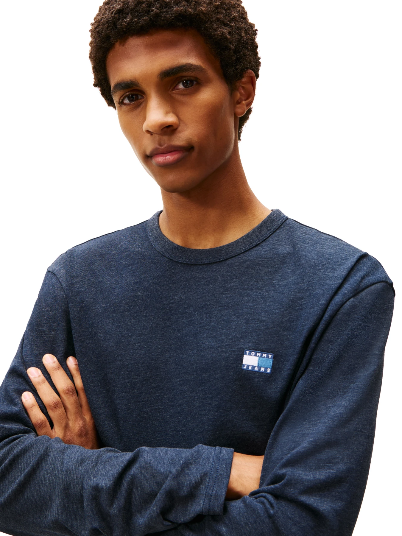 Tonal Tommy Badge Long Sleeve T-Shirt Gallery