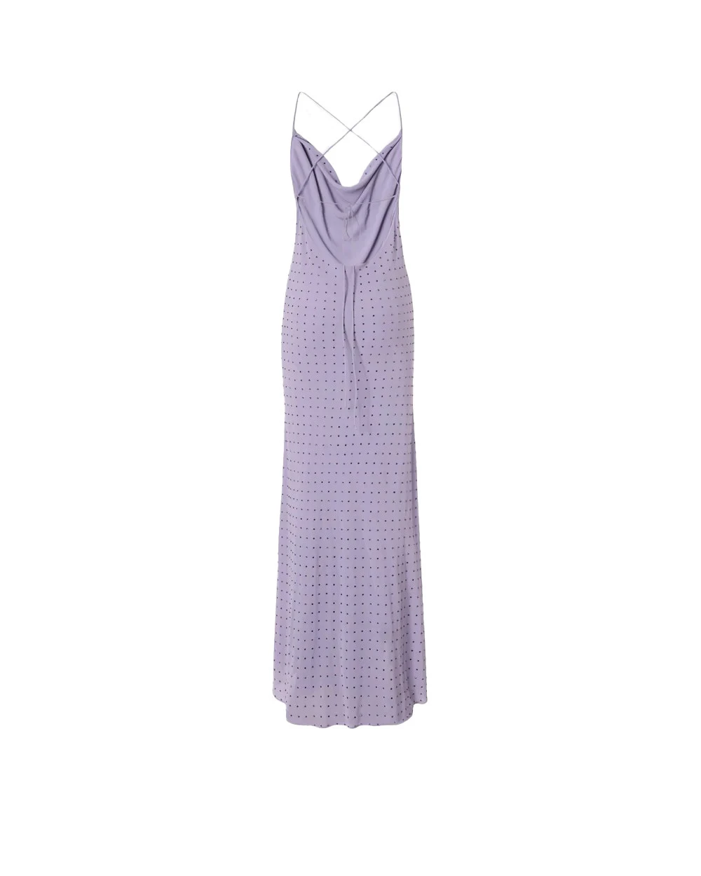 Long Slip Dress With Rhinestones Gallery
