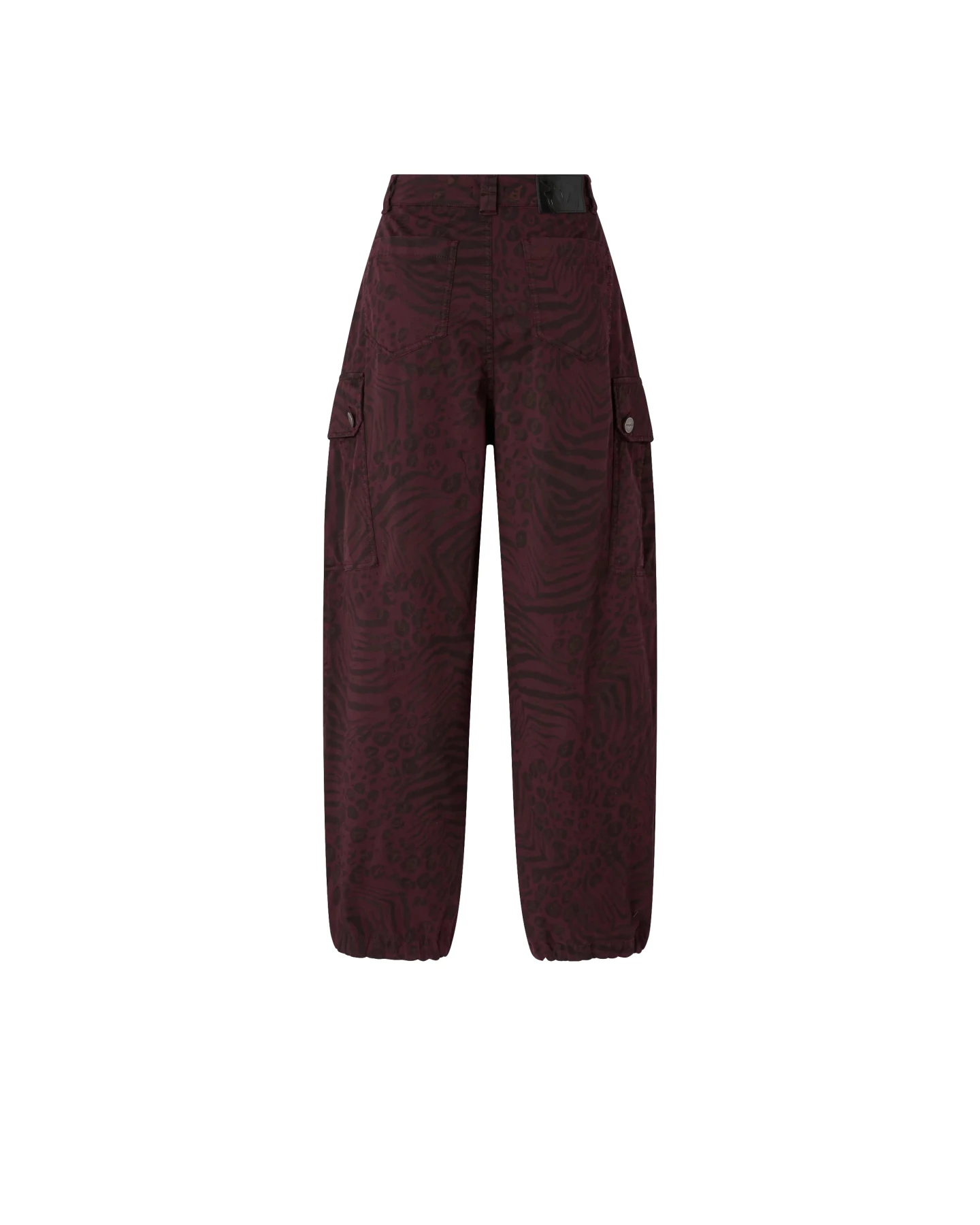 Balloon Trousers With Animal Motif Gallery