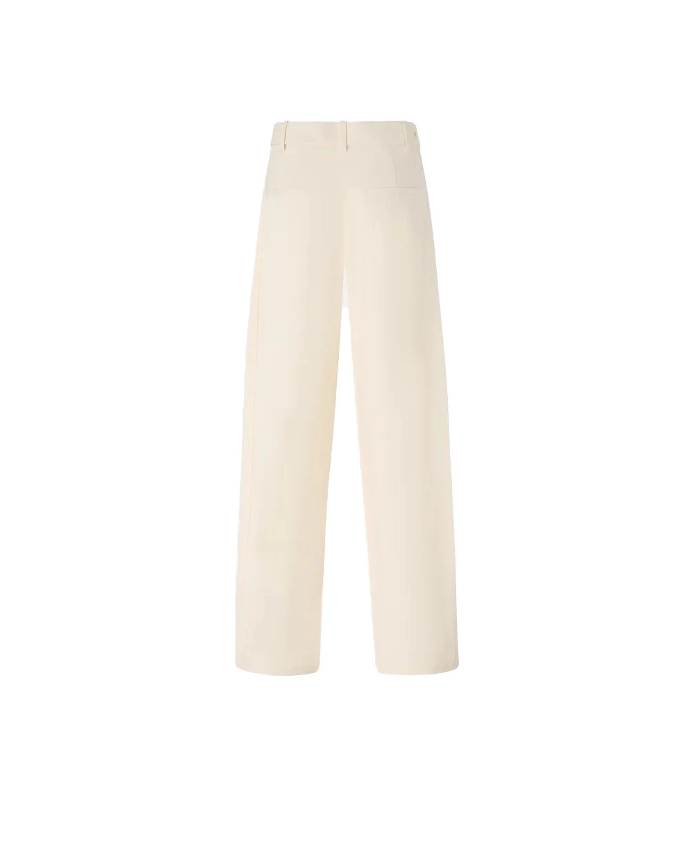 High-Waisted Tailored Pants with Eyelet Belt Gallery
