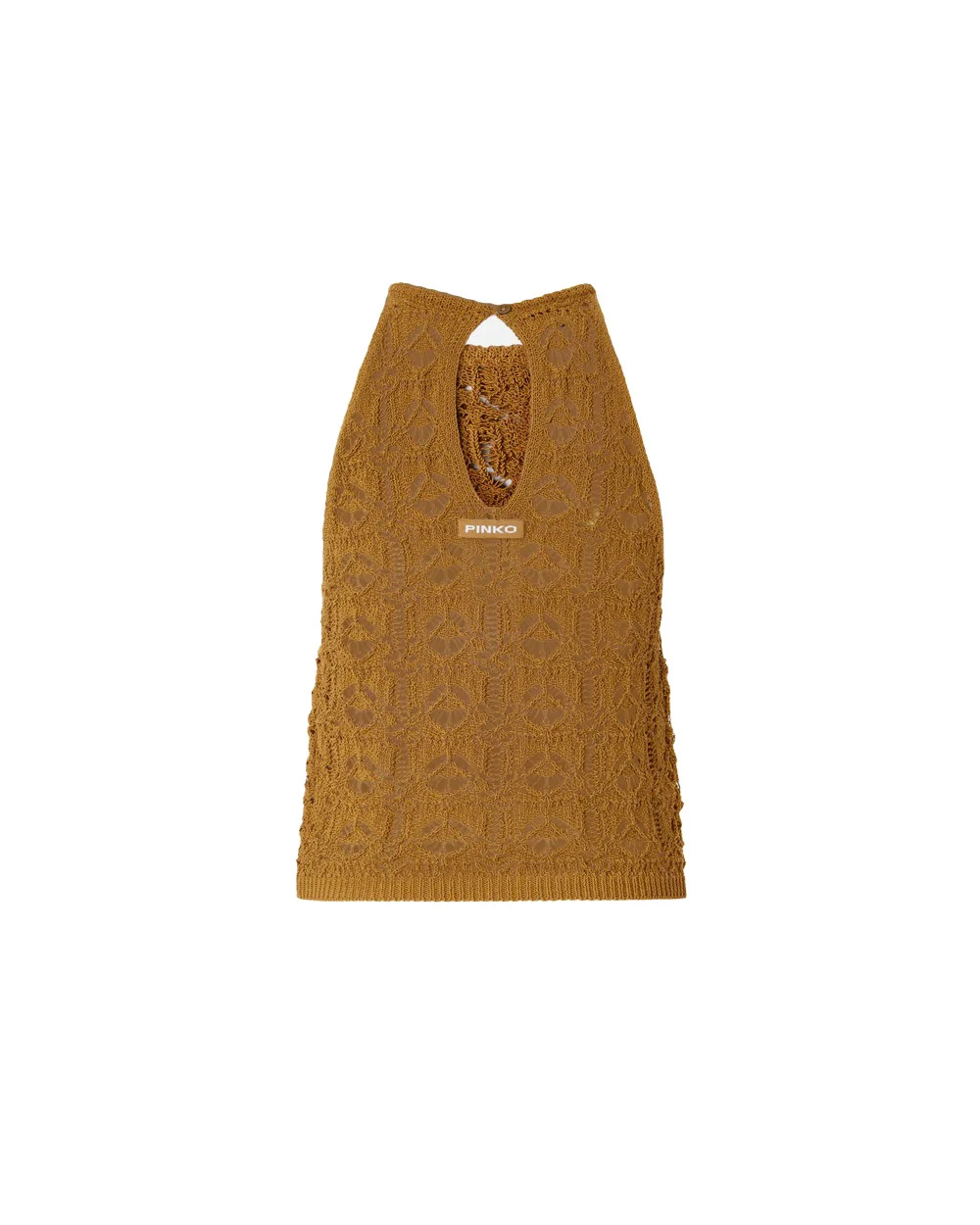 Crochet-Effect Top With Appliqué Flowers
 Gallery