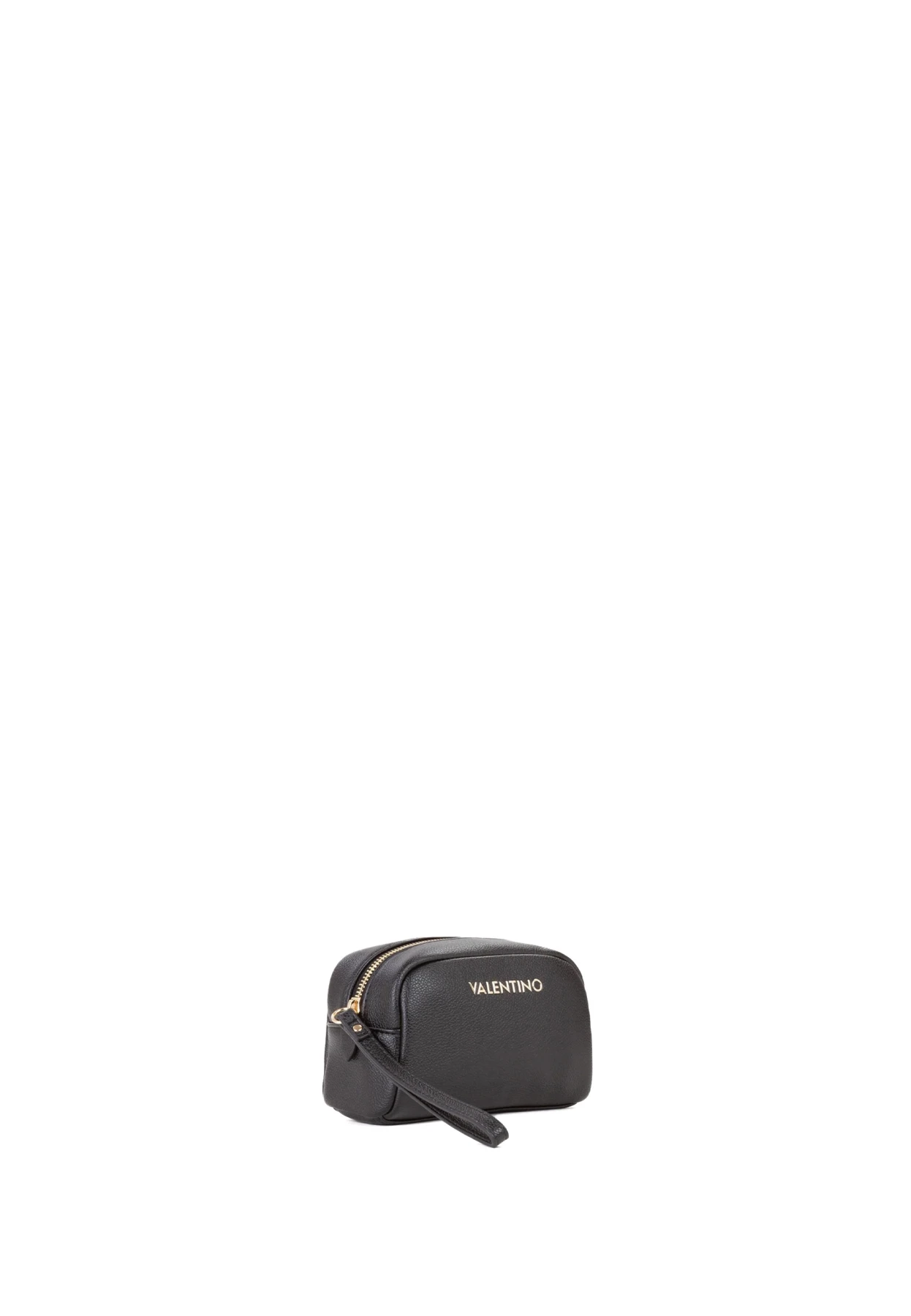 Pebbled Leather Dome Wristlet Pouch Bag Gallery