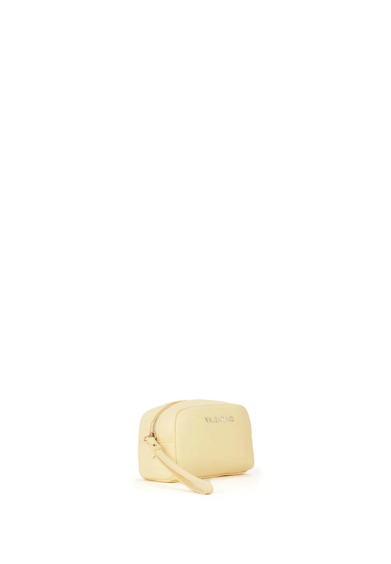 Pebbled Leather Dome Wristlet Pouch Bag Gallery