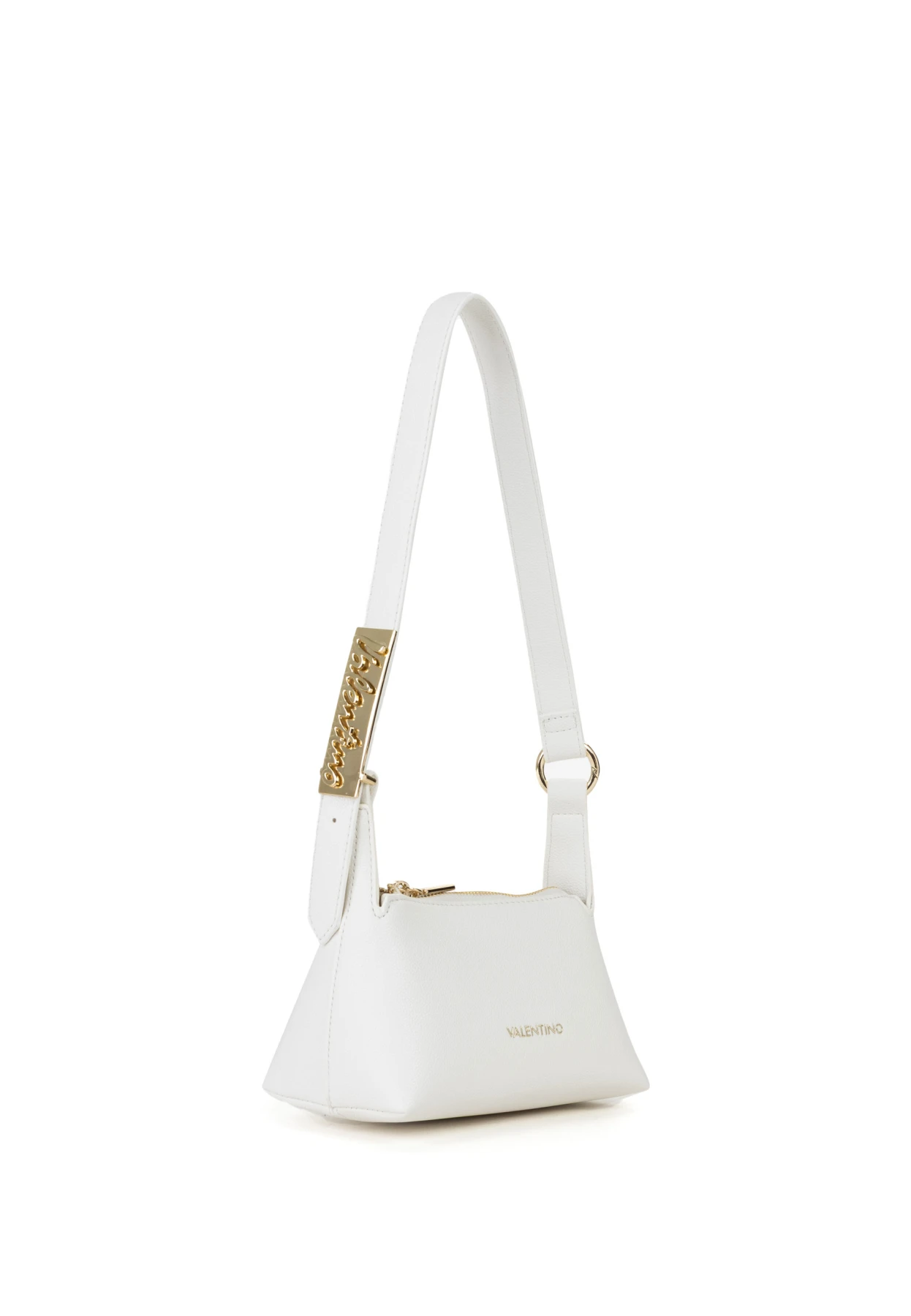 Grained Leather Shoulder Bag with Gold-Tone Logo Hardware Gallery