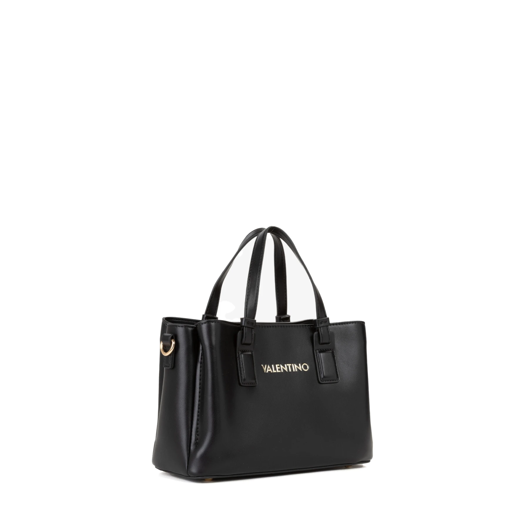 Multi-Compartment Grab Tote Bag with Gold-Tone Hardware Gallery