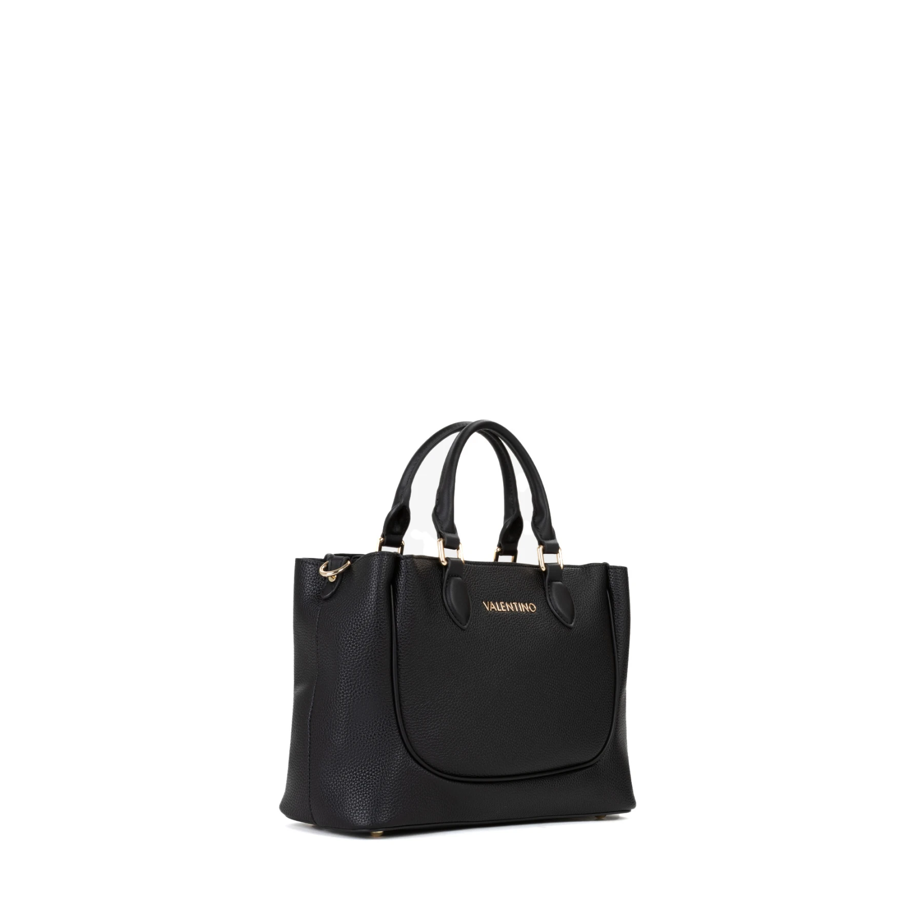 Leather Tote Bag with Woven Logo Double Handles Gallery