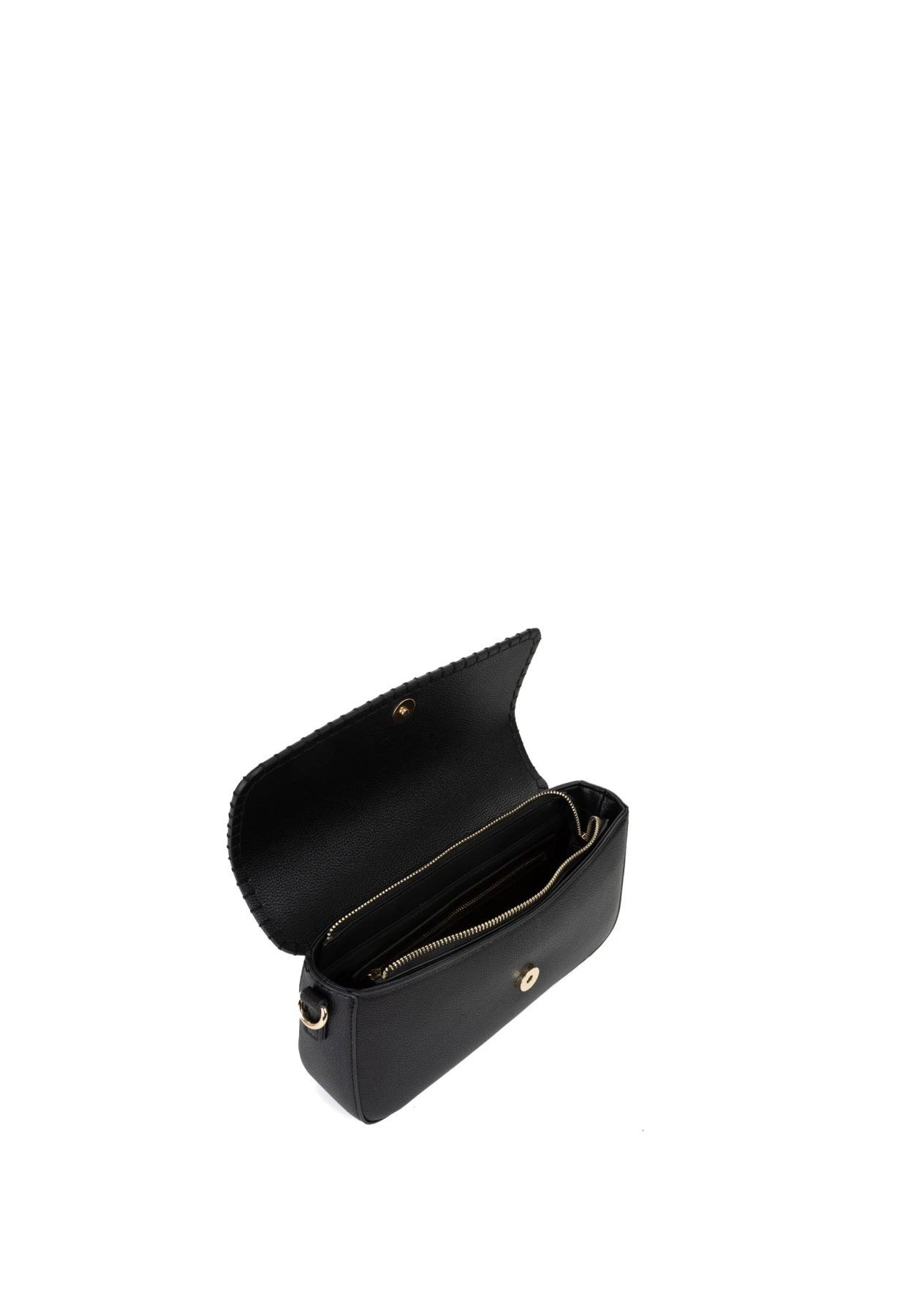 Rectangular Crossbody Bag with Whipstitch Detail Gallery