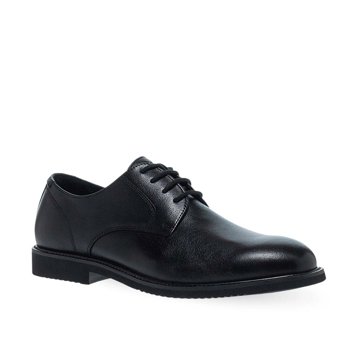 Textured Leather Derby Dress Shoes Gallery