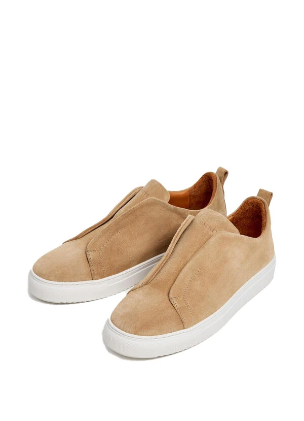 Vision Suede Slip On Loafers Gallery