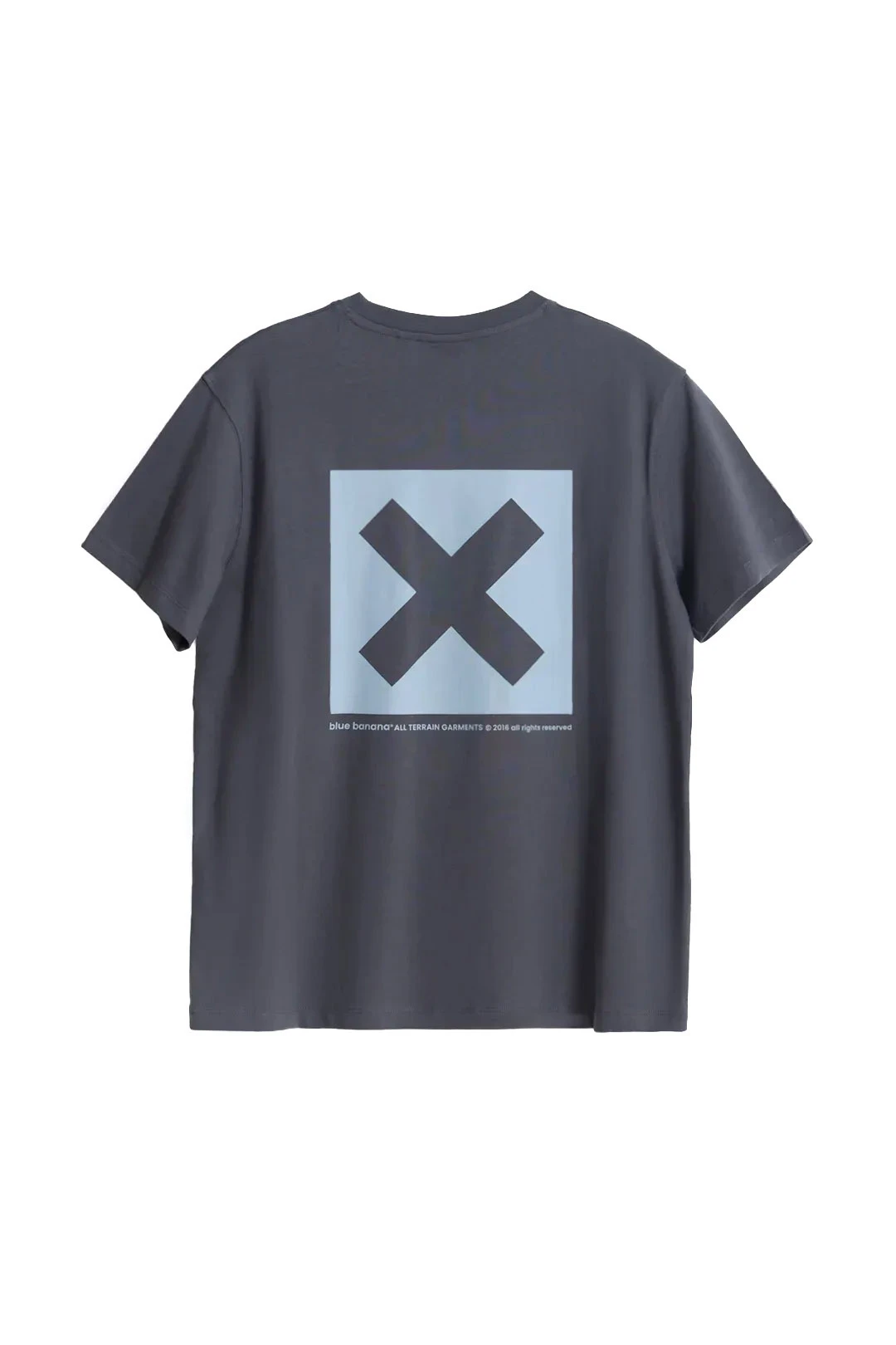 Anthracite Classic Box "X" Logo Graphic T-Shirt Gallery