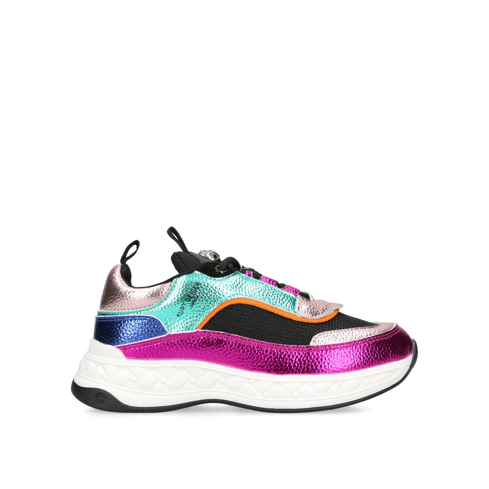 Junior Kensington Metallic Rainbow Multi-Panel Sneakers Gallery