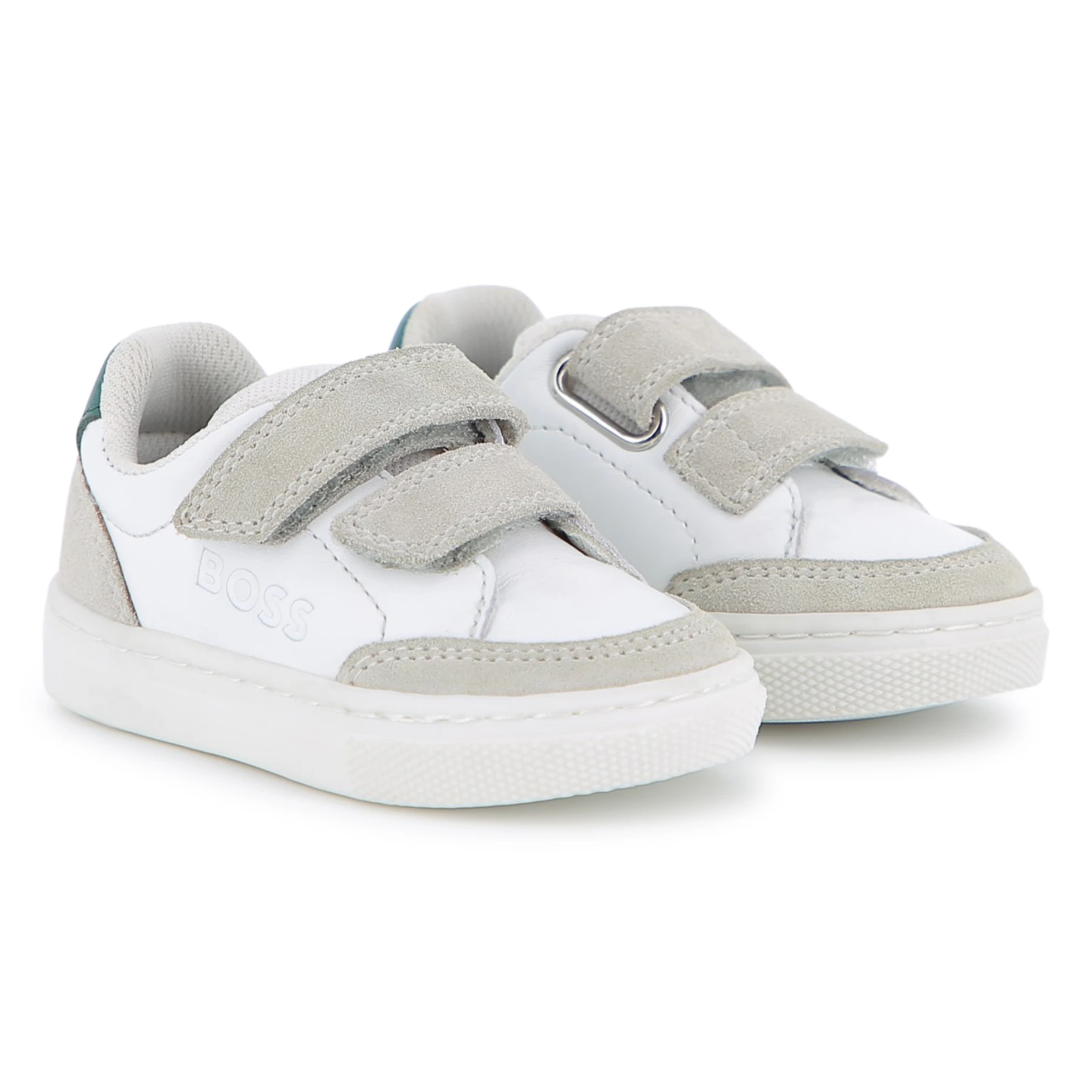 Kids Boys Touch-strap Panelled Sneakers Gallery
