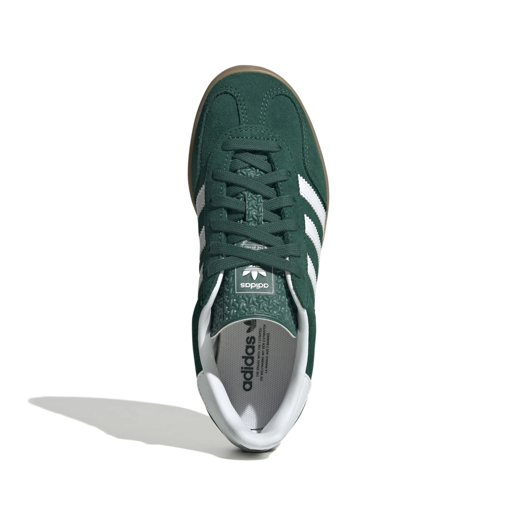 Kids Boys Gazelle Indoor J Premium Suede Retro Lifestyle Sneaker Gallery