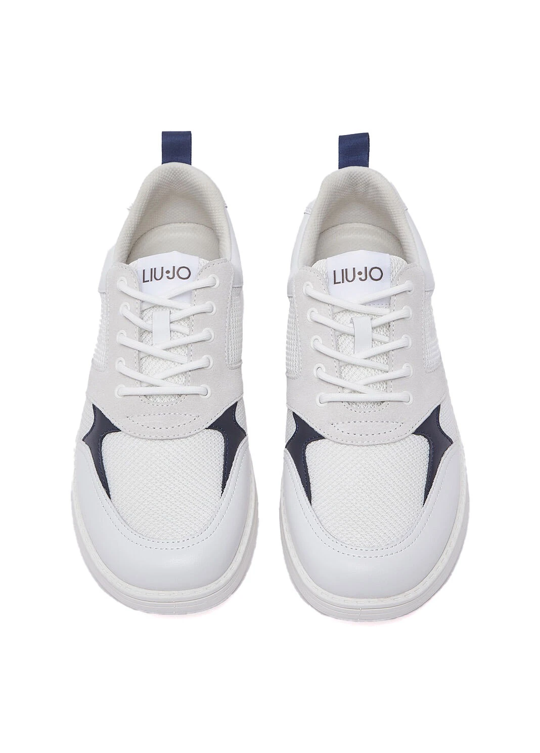 Mesh & Leather Panel Sneakers Gallery