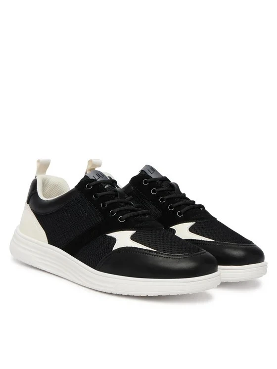 Mesh & Leather Panel Sneakers Gallery