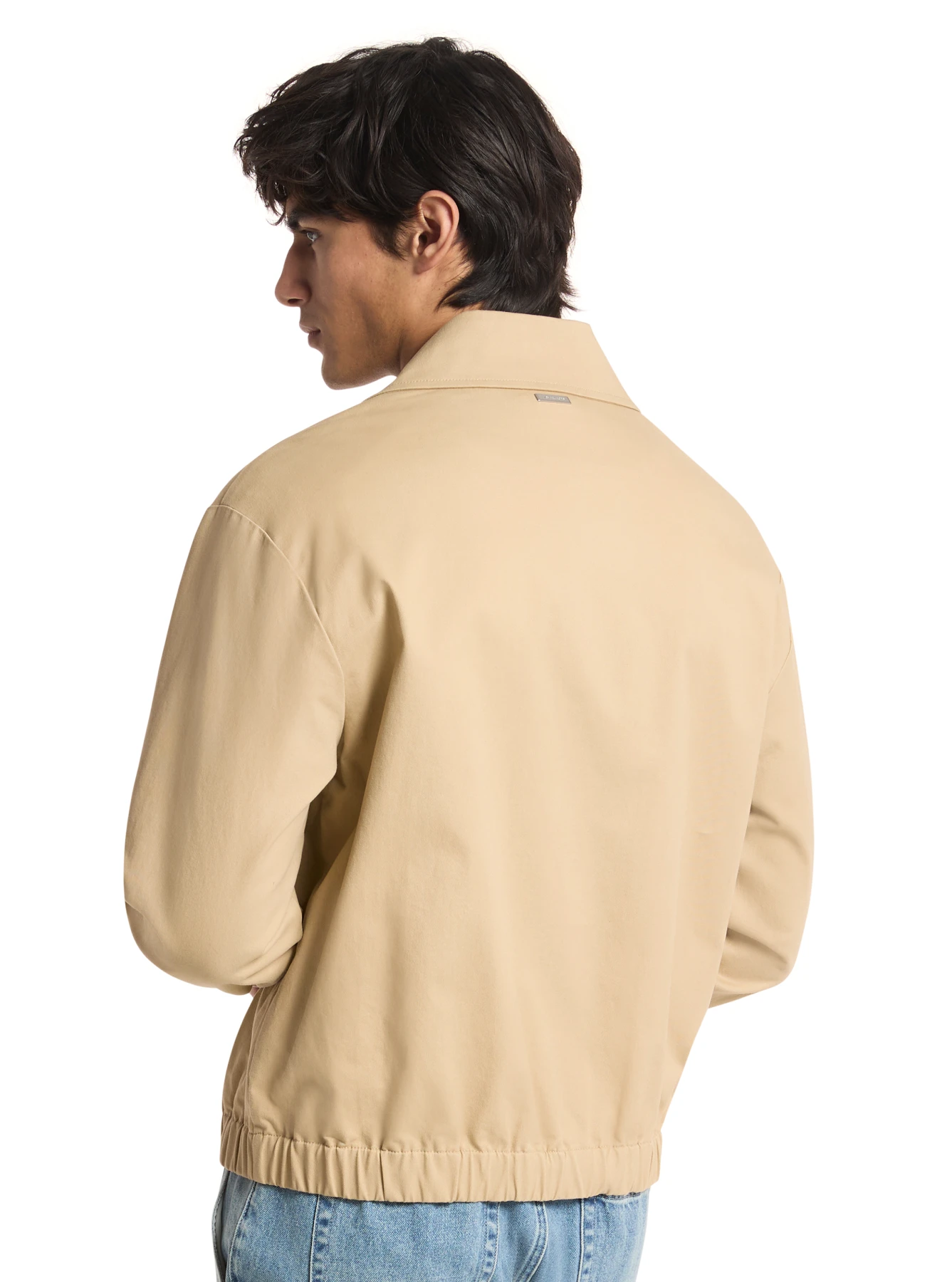 Cotton Blend Blouson Jacket Gallery