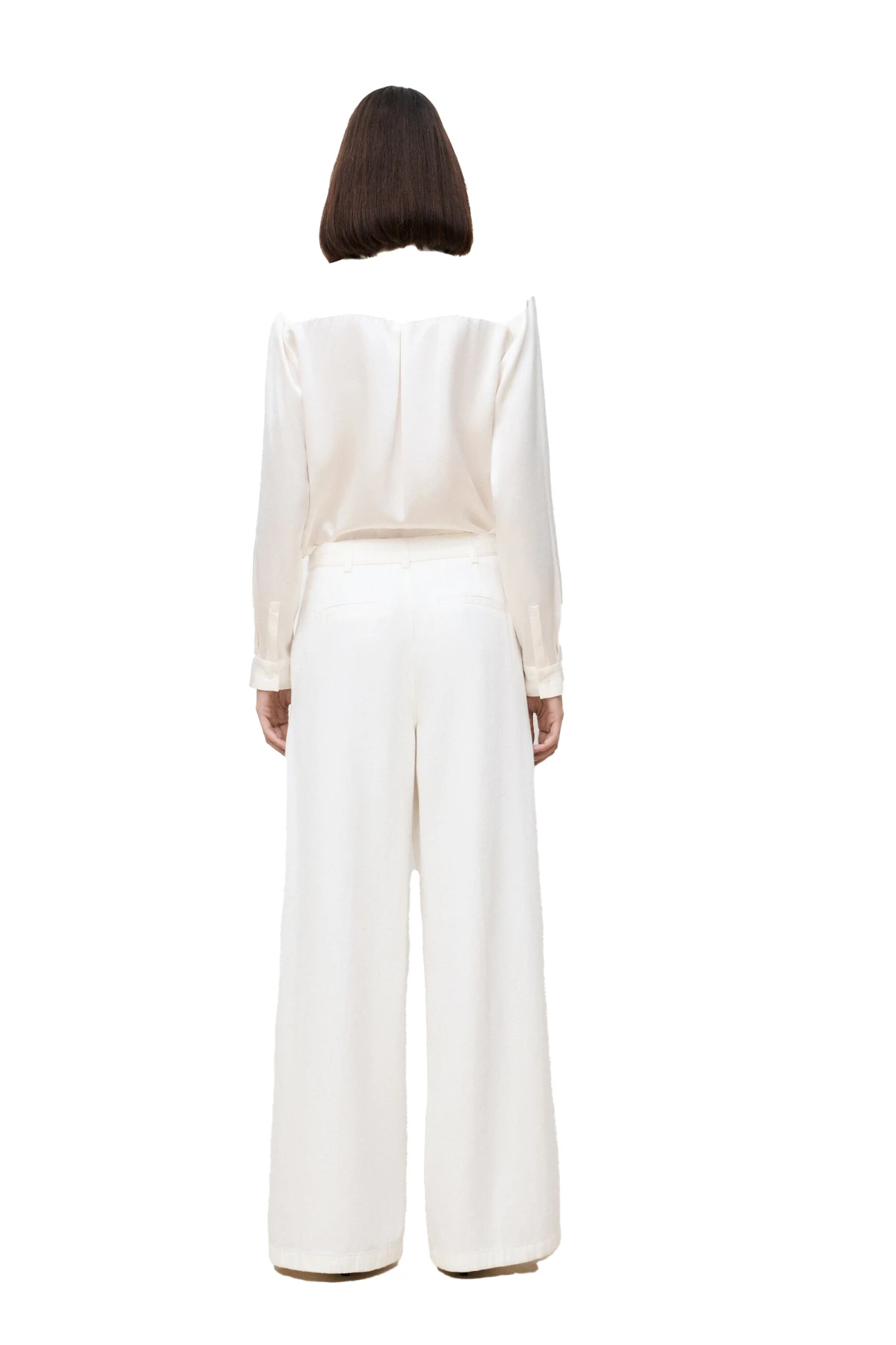 Paloma Belted Wide-Leg Trousers Gallery