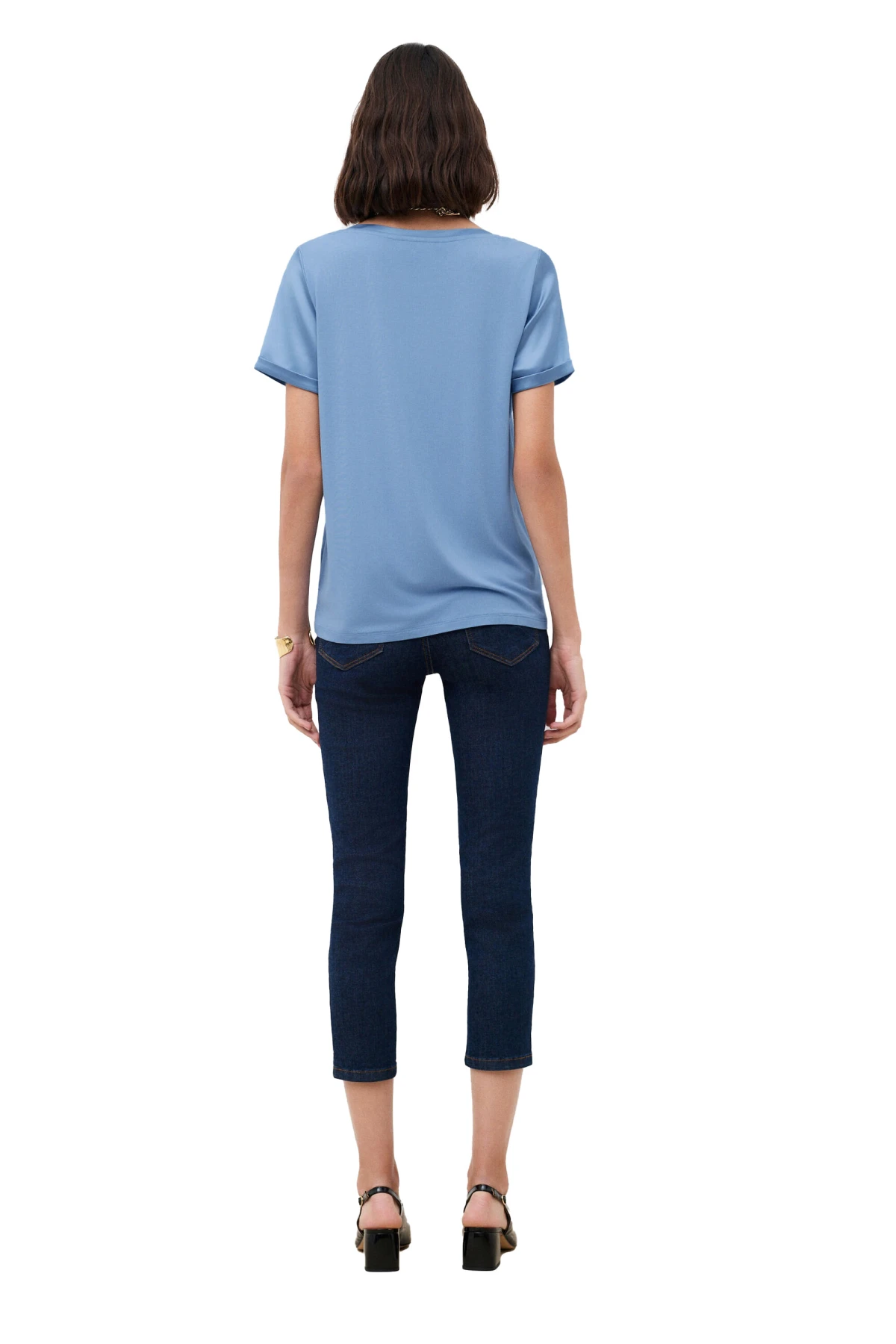 Tarty Boatneck Short Sleeve Top Gallery