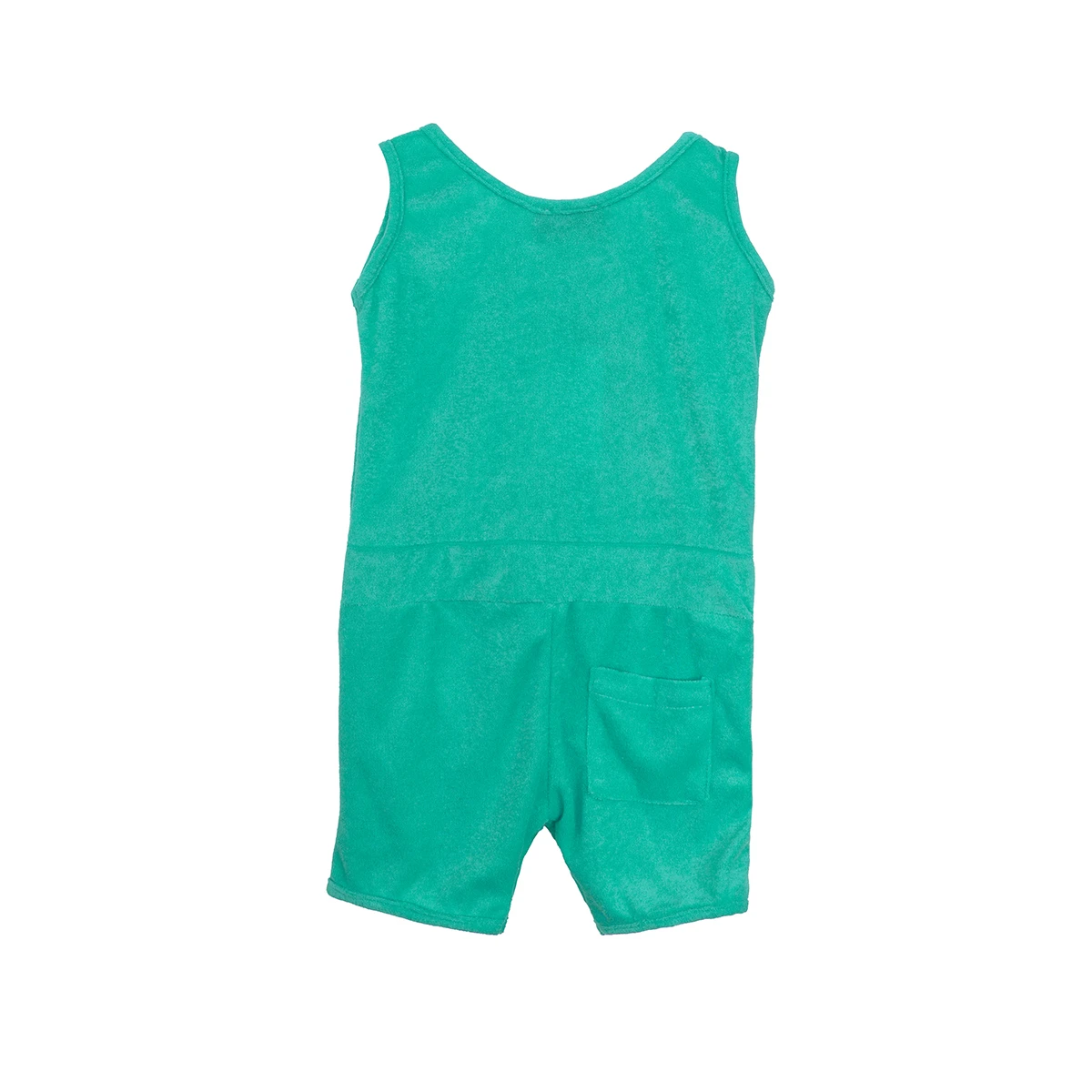 Kids Girls Terry Cloth Sleeveless Romper Gallery