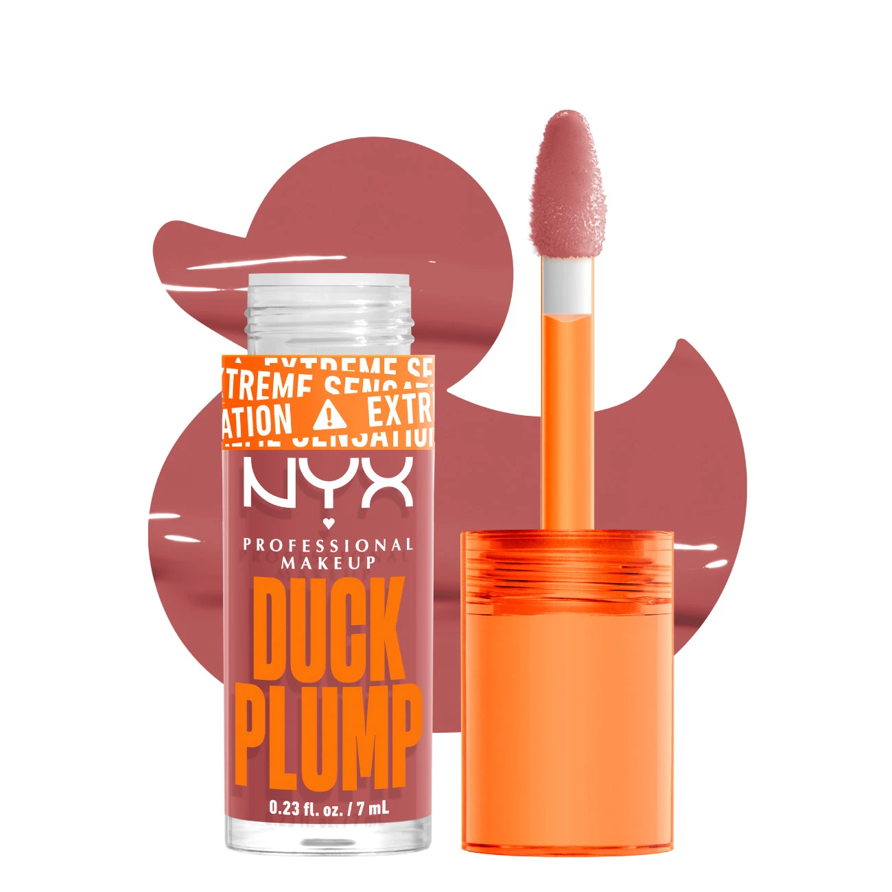 Duck Plump Lip Plumping Lacquer, High Pigment, High Shine, High Sparkle Lip Gloss - NUDE SWINGS Gallery
