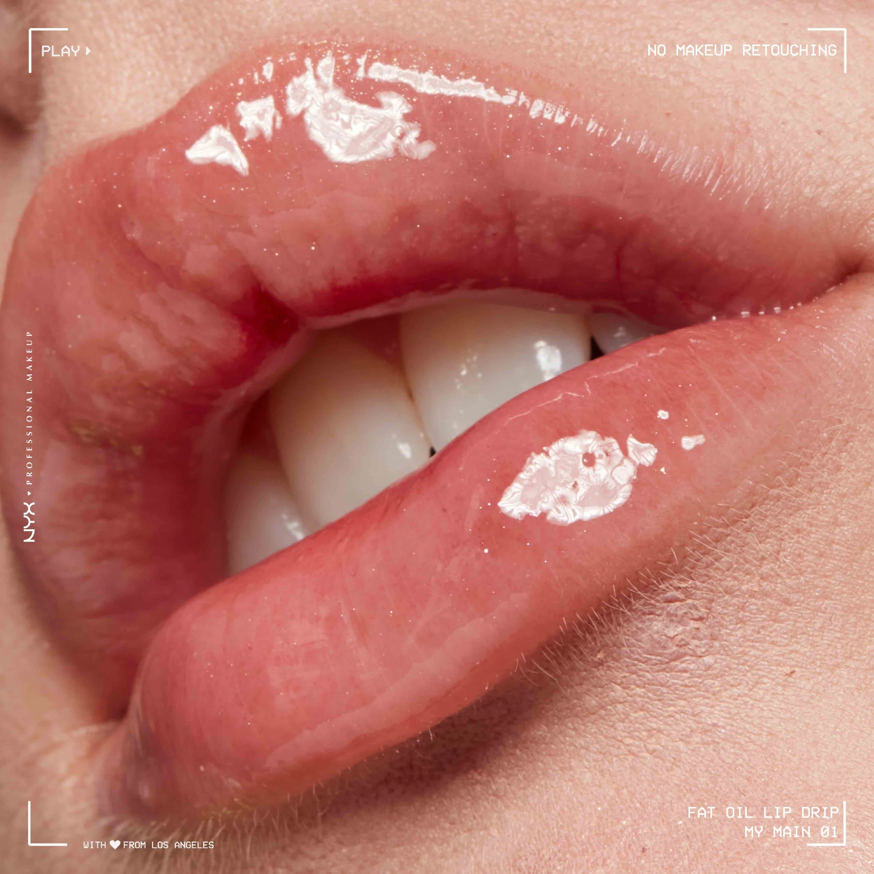 Fat Oil Lip Drip, Moisturizing, Shiny, Vegan Tinted Lip Gloss, Non-Sticky Finish, 12H Hydration, Squalane, Raspberry and Cloudberry Oils - 01 My Main Gallery