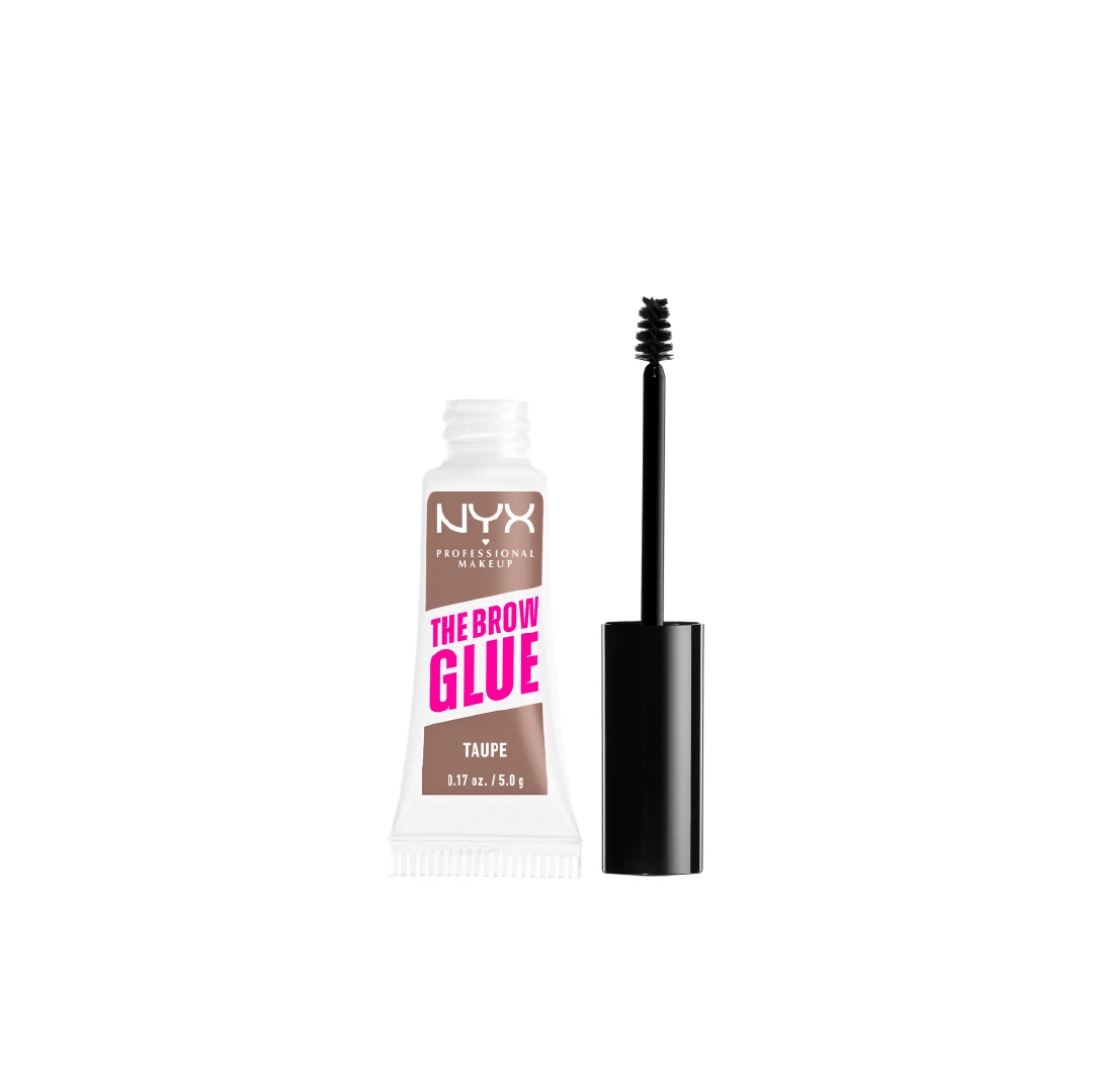 The Brow Glue Extreme Hold Eyebrow Setting Gel, 16 Hour Hold, Vegan Formula, Natural Finish, Brush Applicator - 02 Gallery