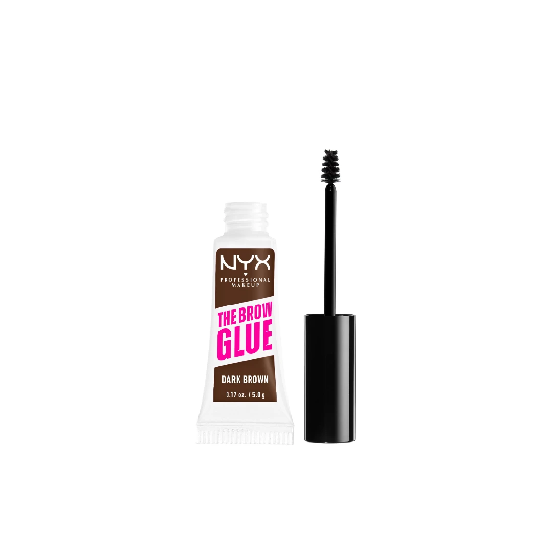The Brow Glue Extreme Hold Eyebrow Setting Gel, 16 Hour Hold, Vegan Formula, Natural Finish, Brush Applicator - 04 Gallery